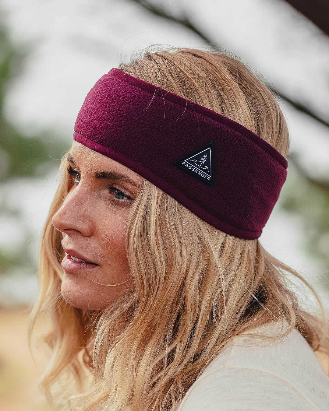 Roamer Polar Fleece Headband - Windsor Wine
