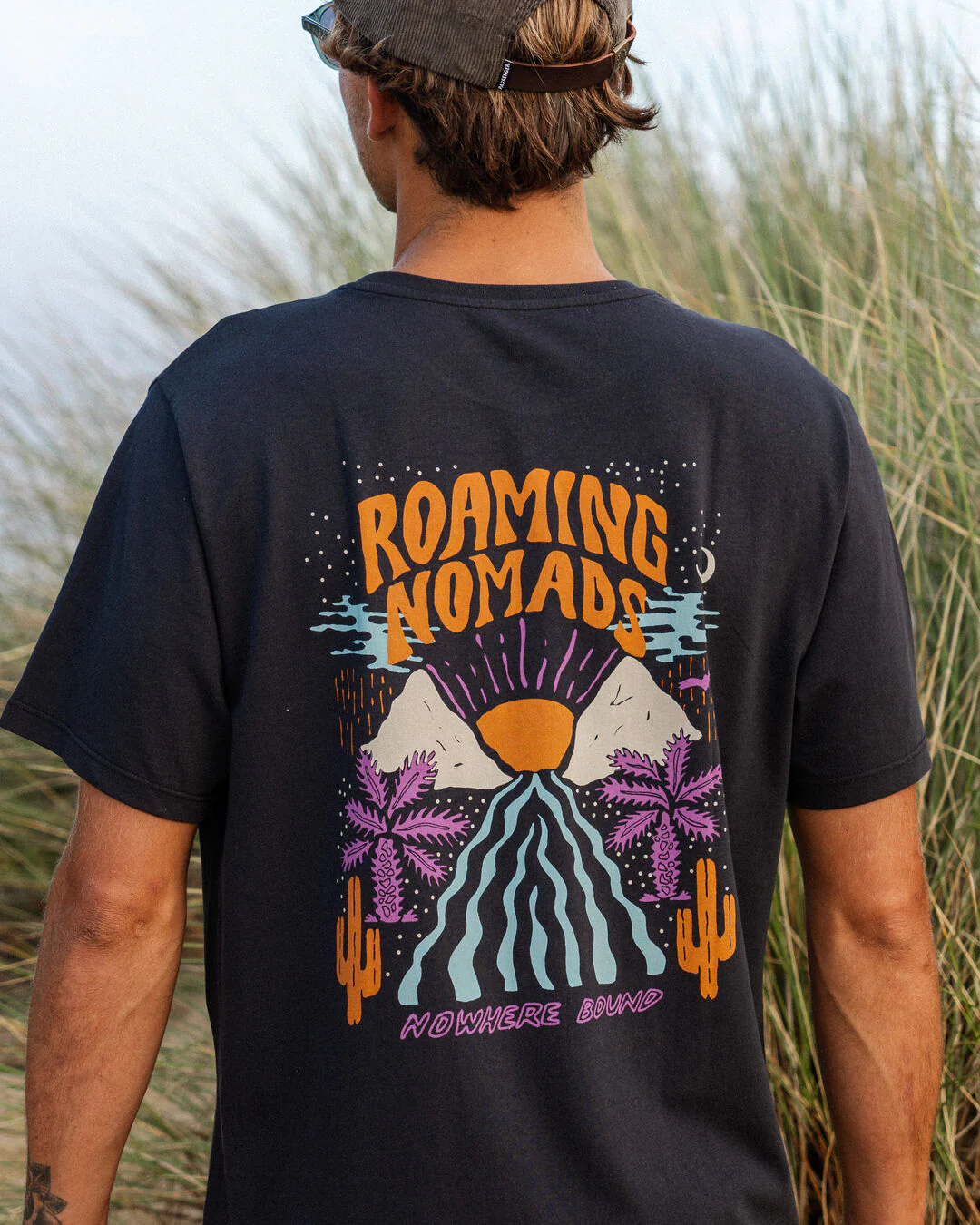 Roaming Nomads T-Shirt - Black