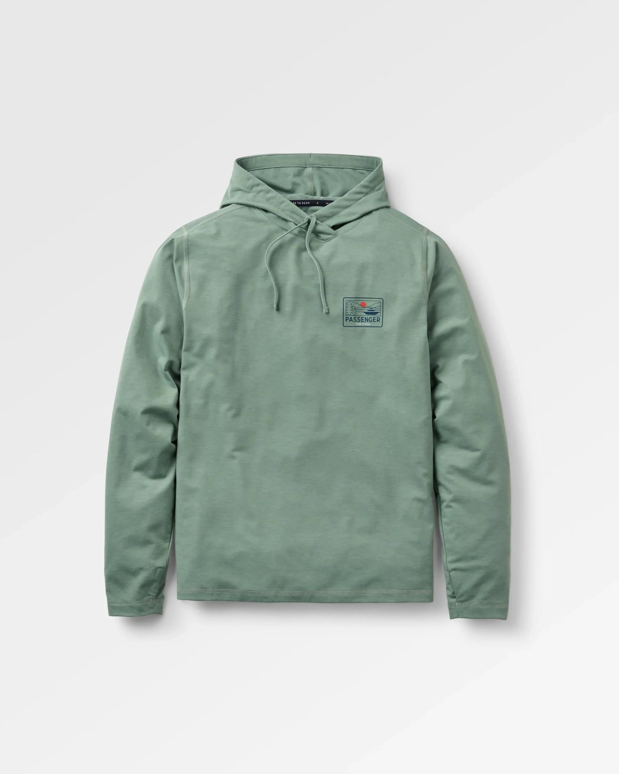 Roamscreen UPF50 Drirelease® Men's Hoodie - Pistachio - Image 2