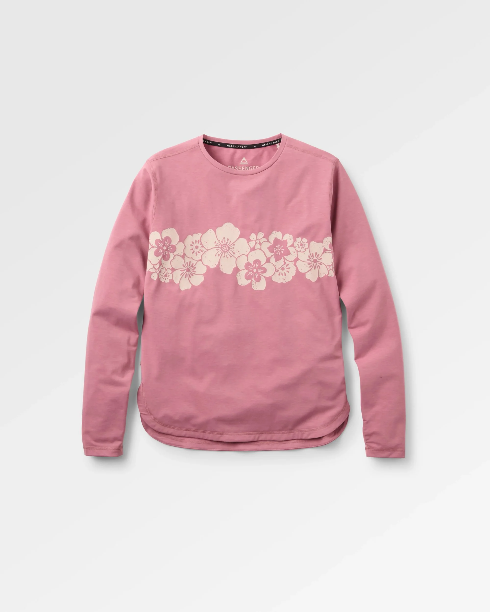 Roamscreen UPF50 Drirelease® Women's LS T-Shirt - Pink Haze