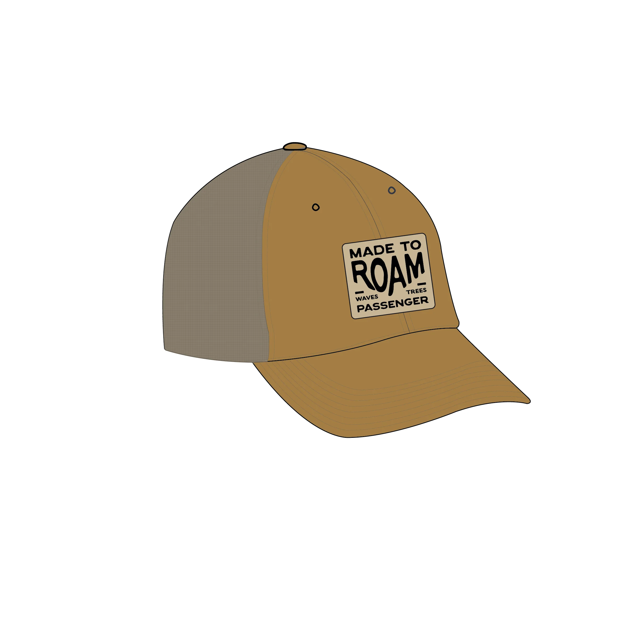 Rockdale Trucker Cap - Dusty Ochre - Image 5