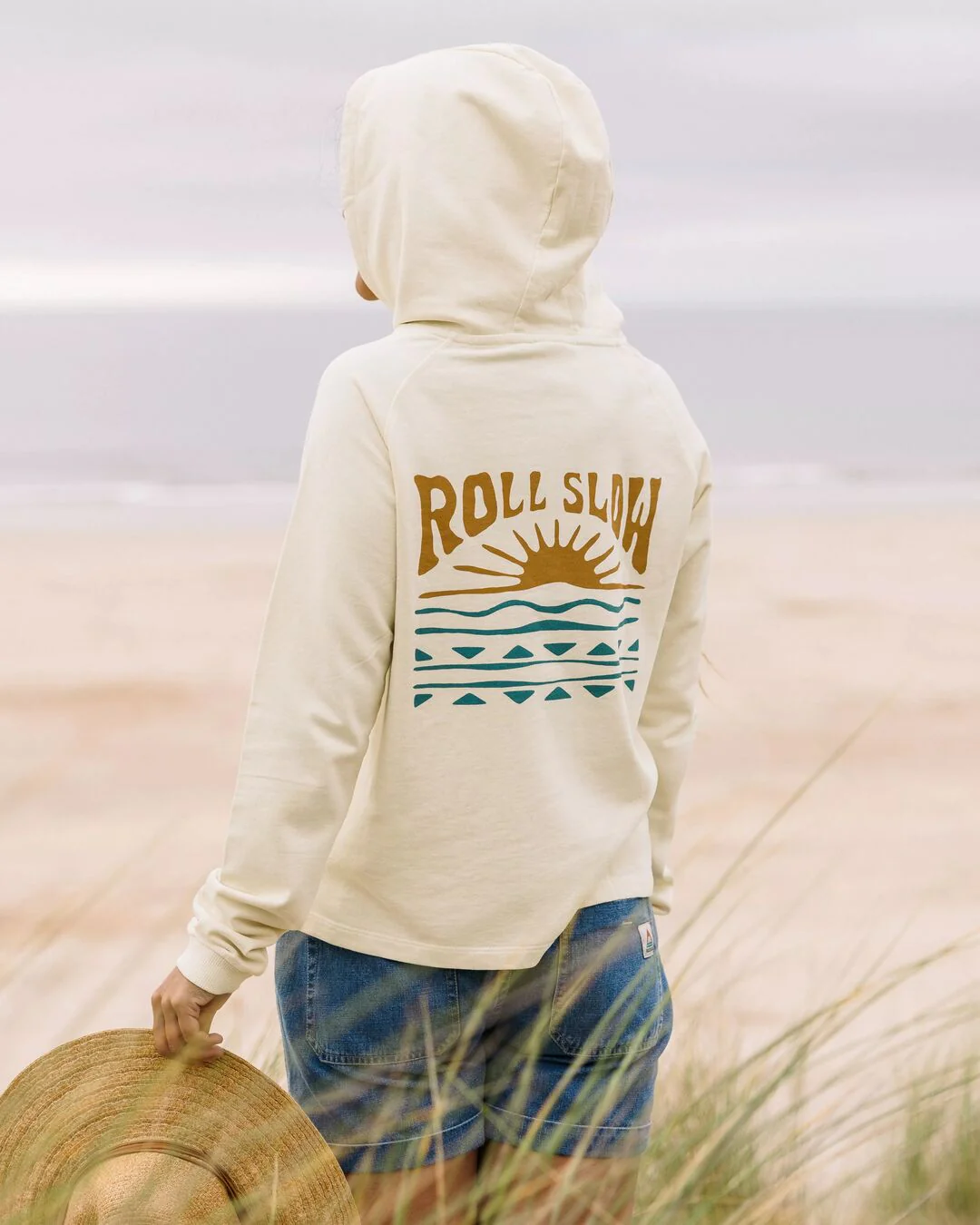 Rolling Slow Hoodie - Pale Yellow - Image 4