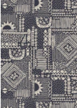 Santosa Woven Short - Vintage Patchwork Navy - Image 9