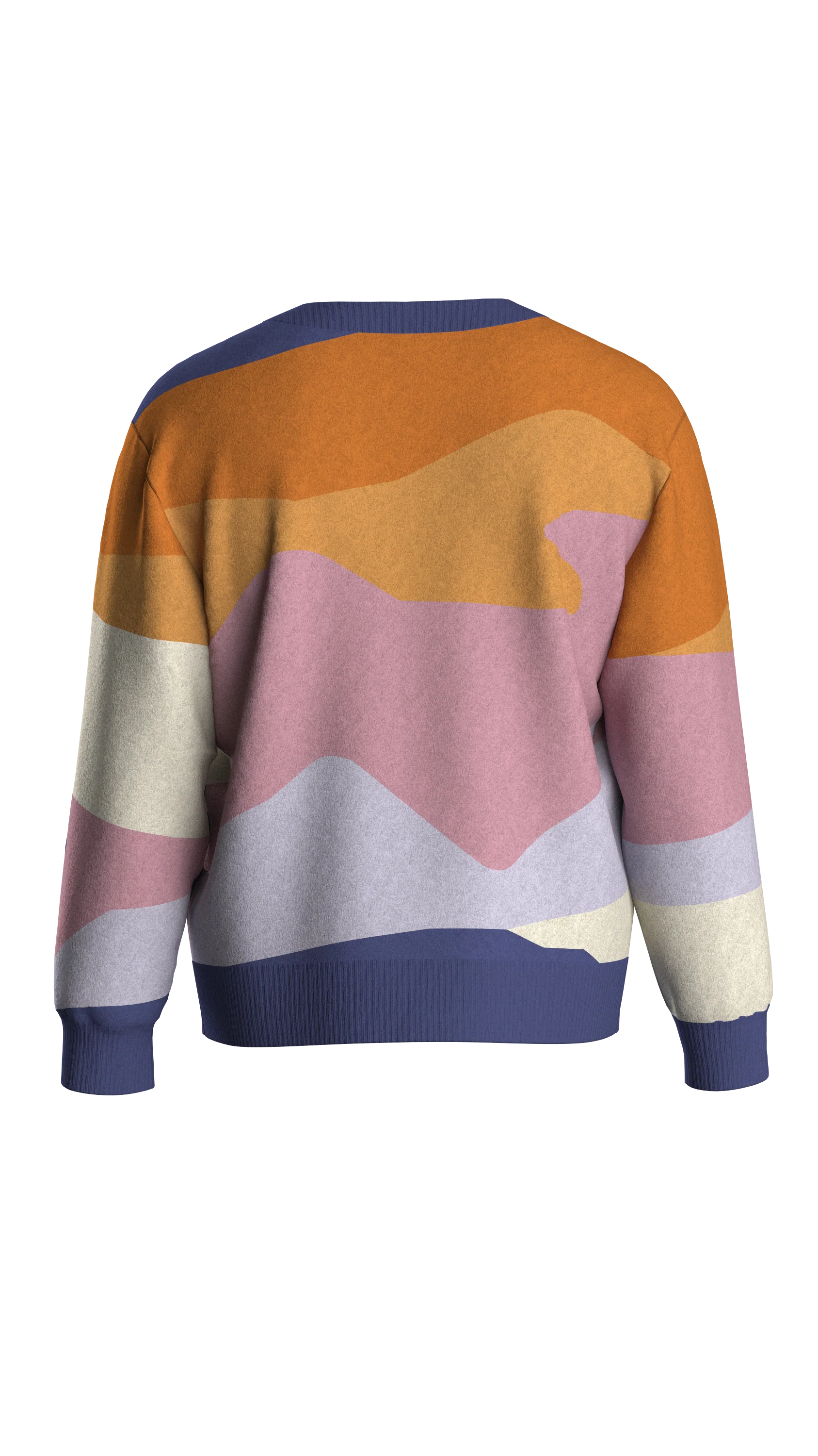 Scenic Knitted Cardigan - Scenic Sunrise Orange - Image 11