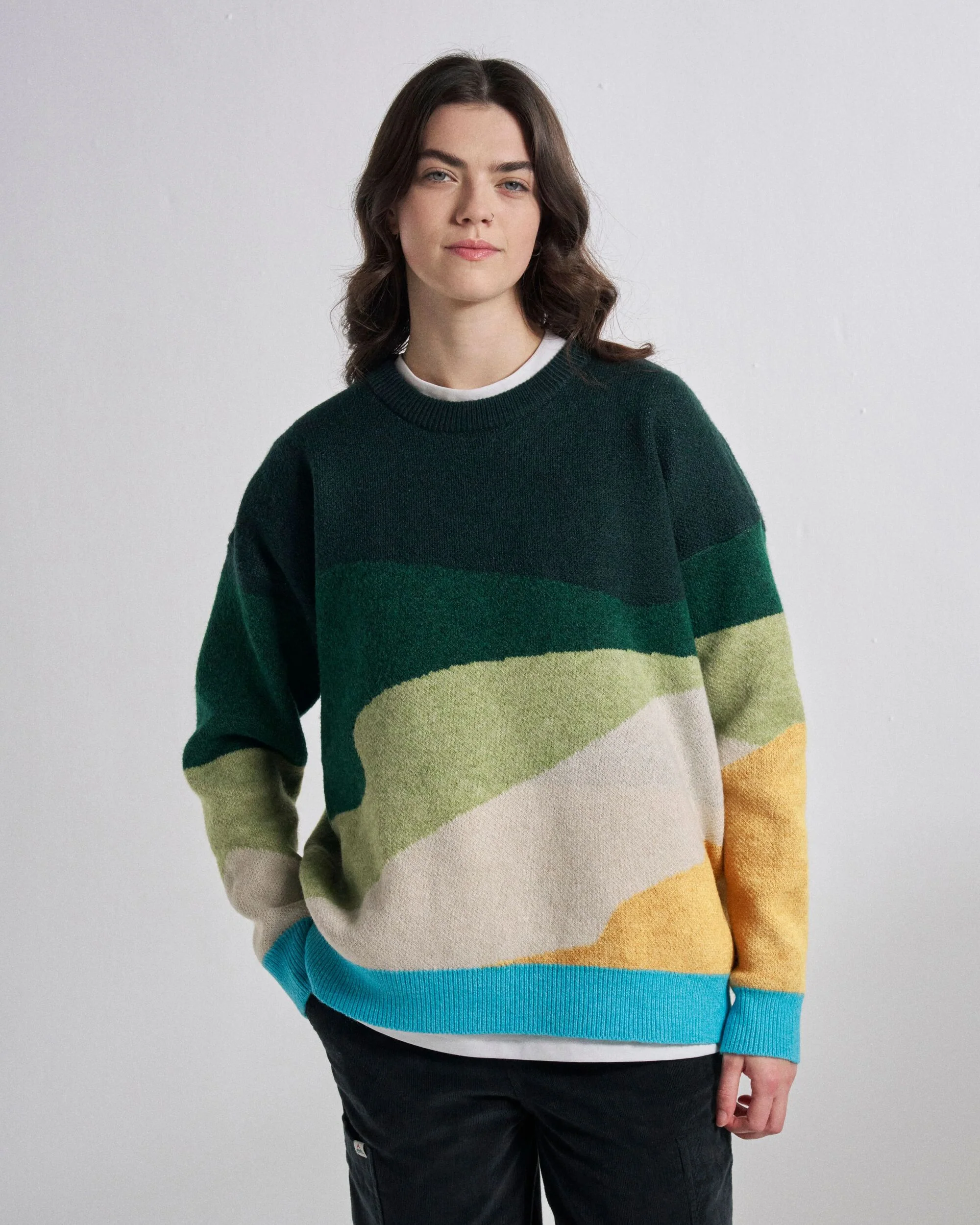 Scenic Knitted Jumper - Scenic Dark Fern