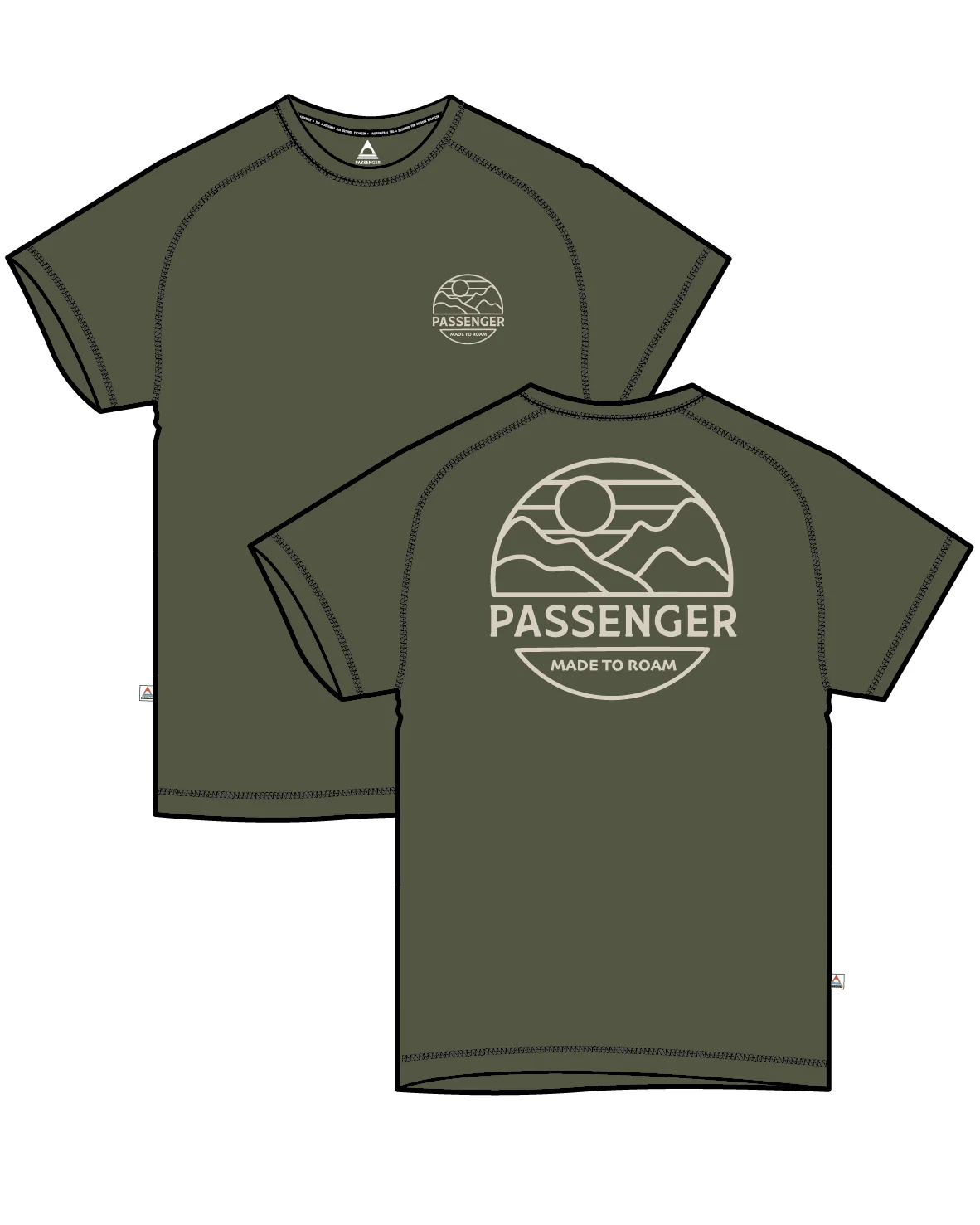Sedona Drirelease® Active T-Shirt - Khaki - Image 9