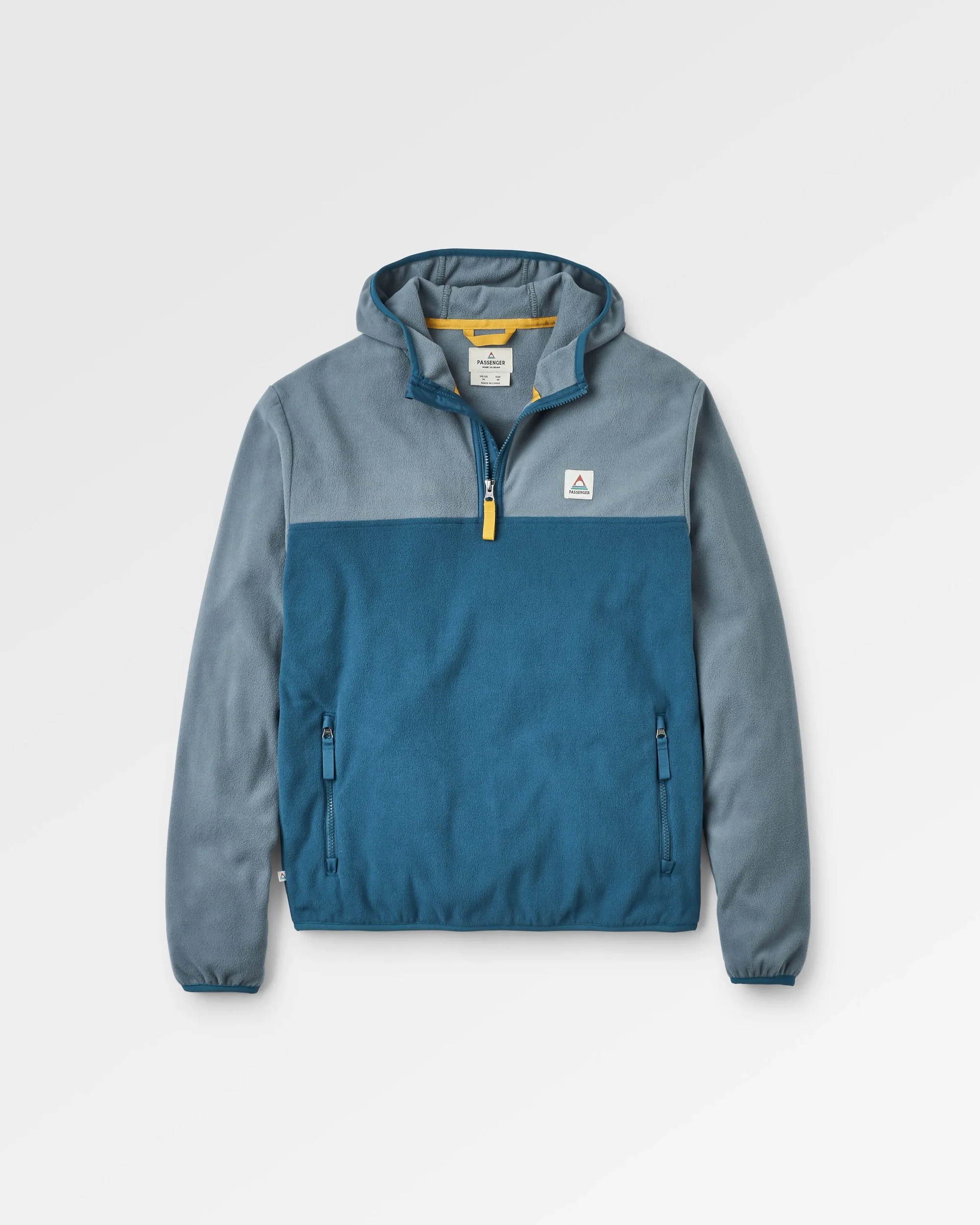 Set Off Polar Hooded Fleece - Tidal Blue/Storm Grey