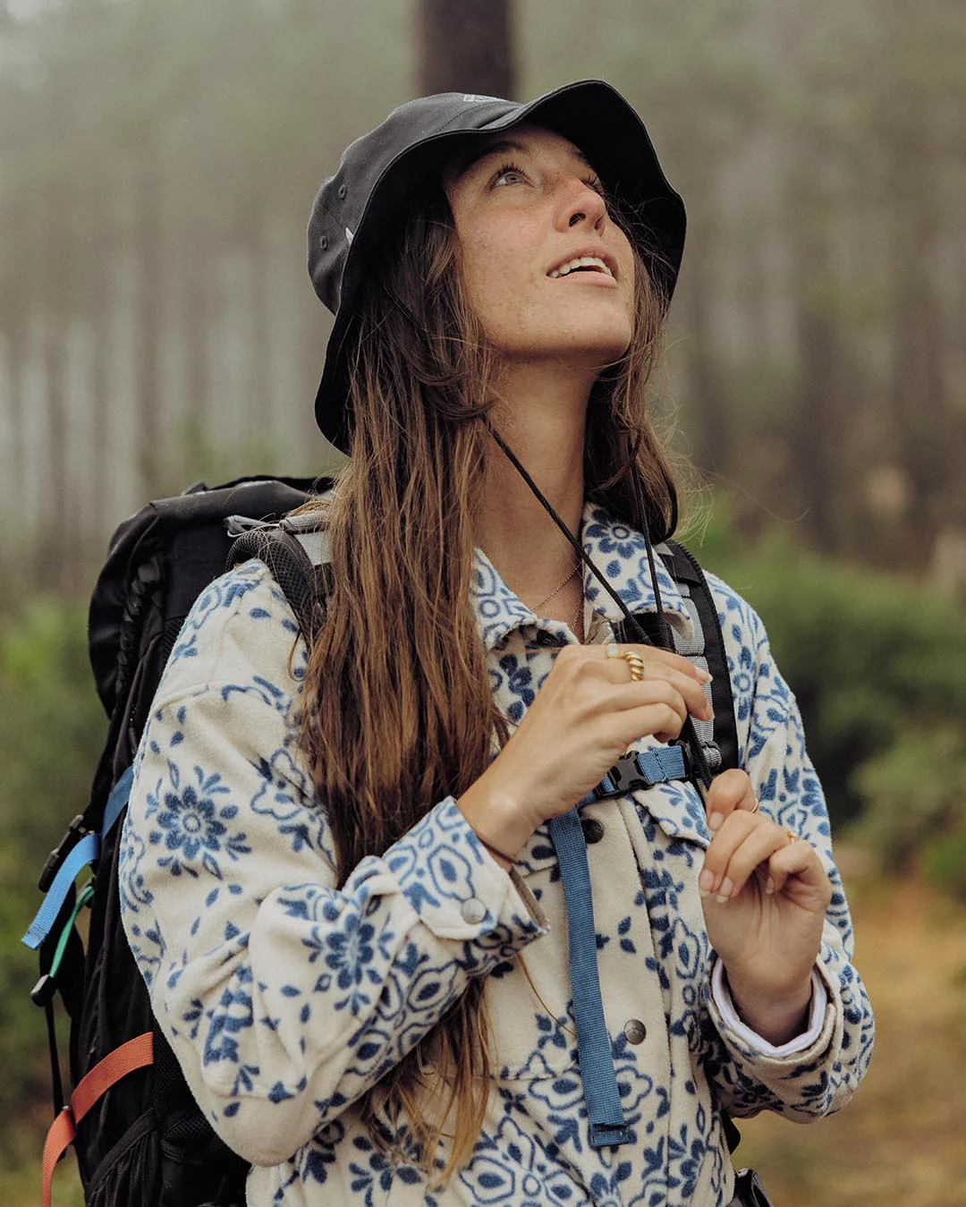Shaded Bucket Hat - Black - Image 5