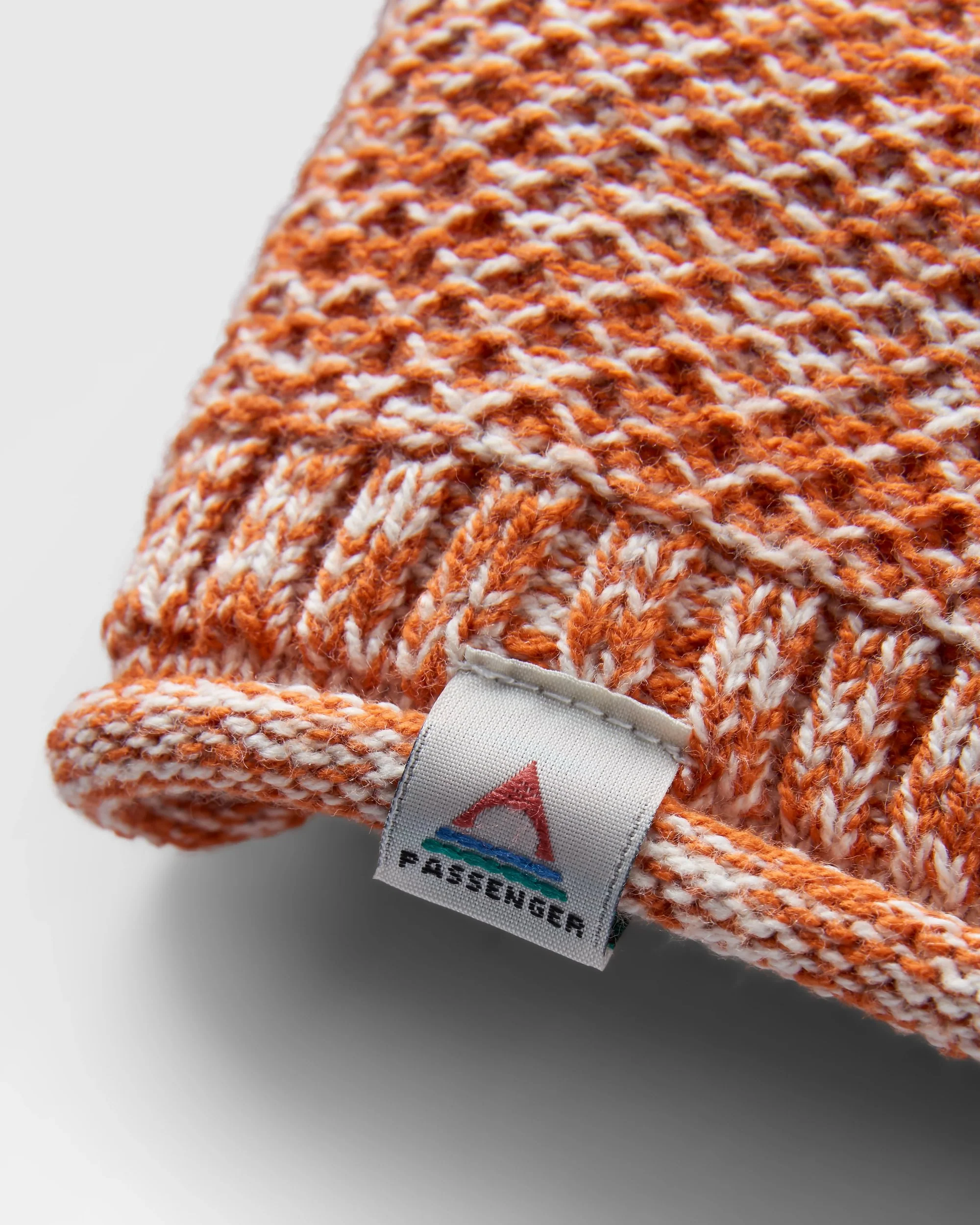 Shore Knitted Jumper - Sunset Orange - Image 8