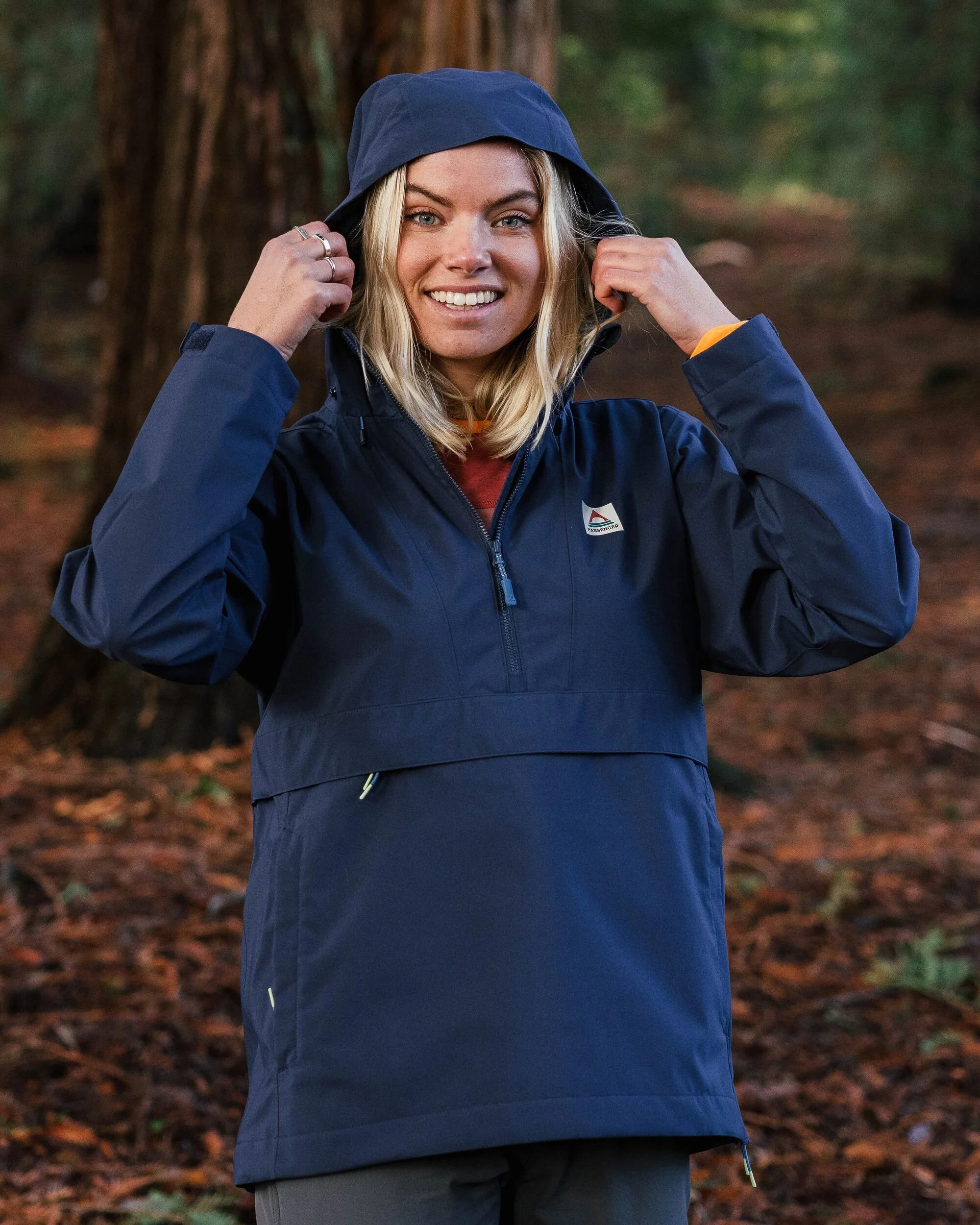 Skyline Waterproof Anorak - Rich Navy - Image 6