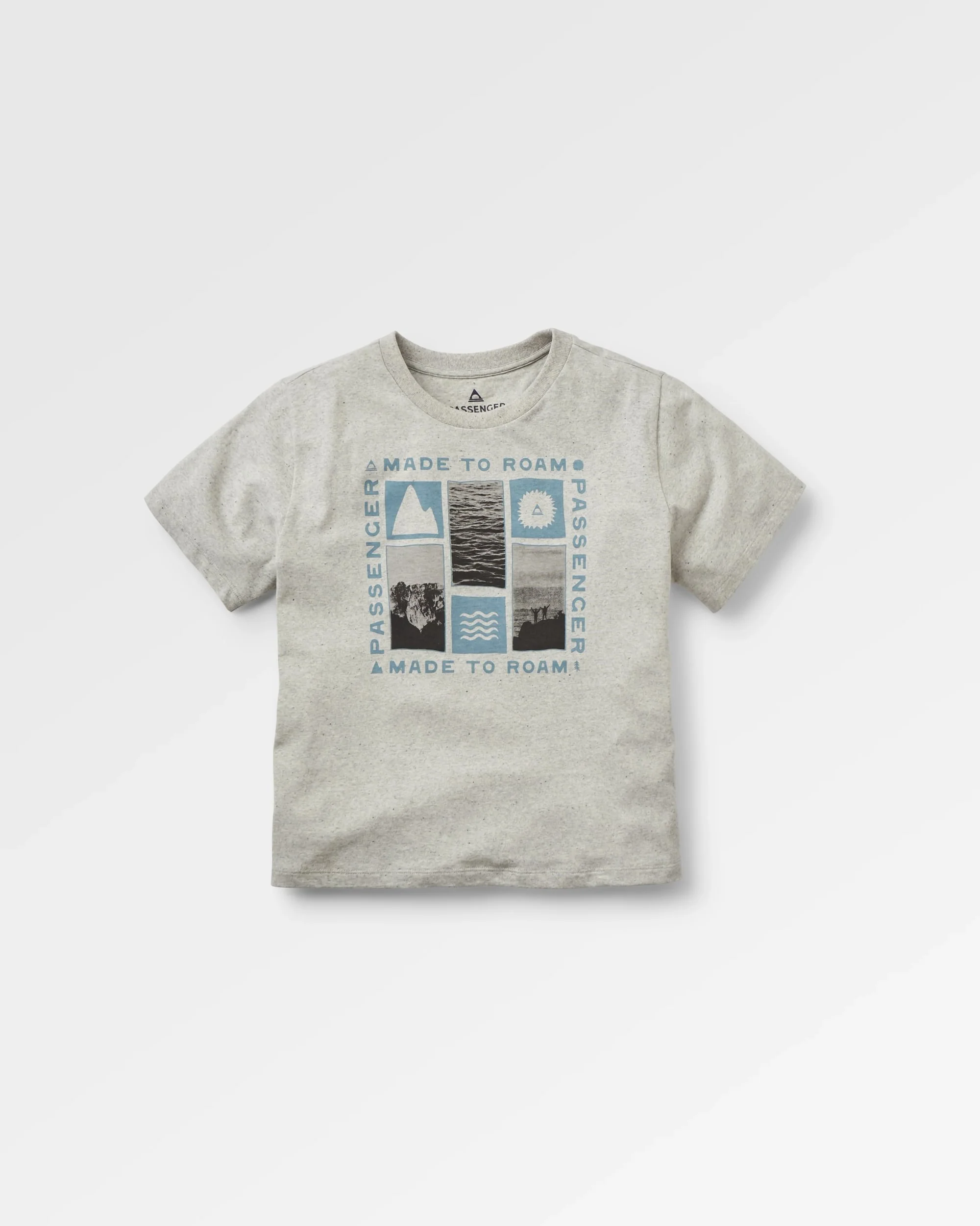 Snapshot T-Shirt - Light Grey Marl