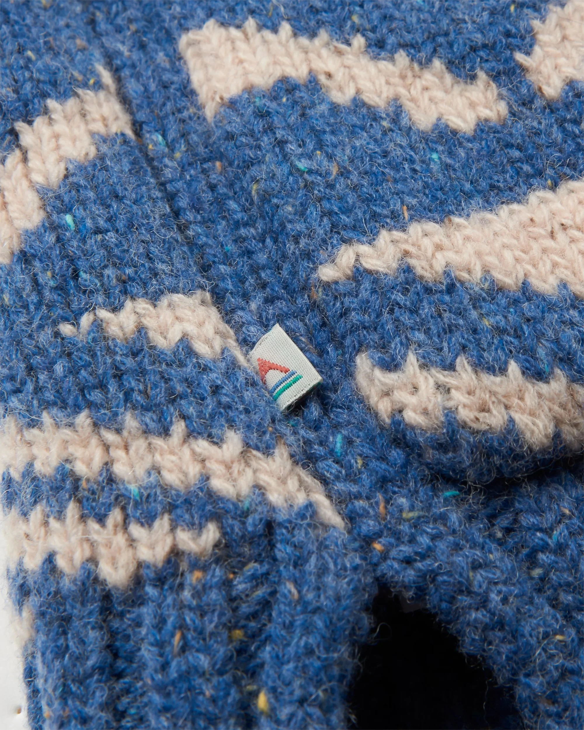 Snoozle Knitted Hooded Cardigan - Rich Nav - Image 8