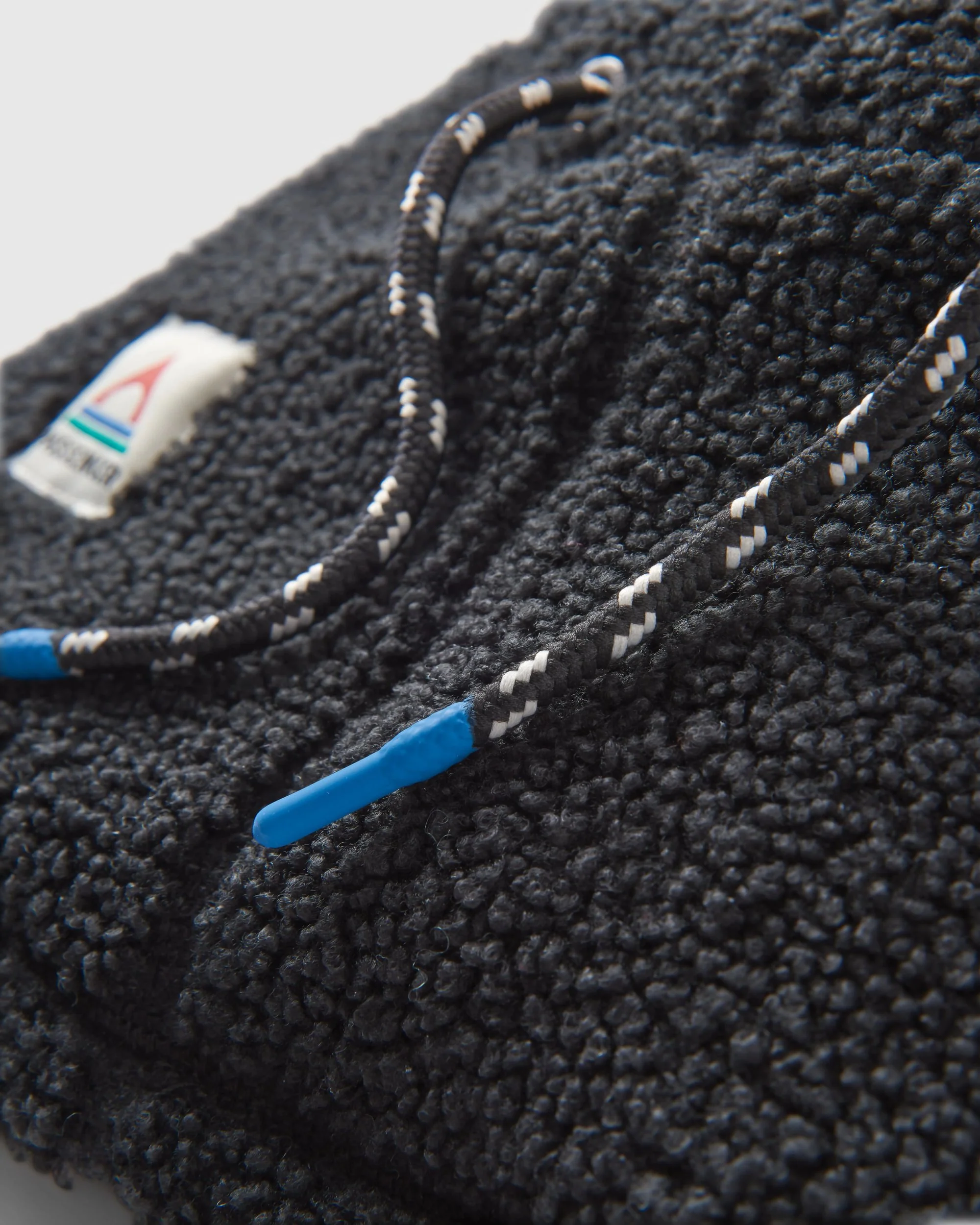Snowdrift Fleece Hood - Black - Image 6