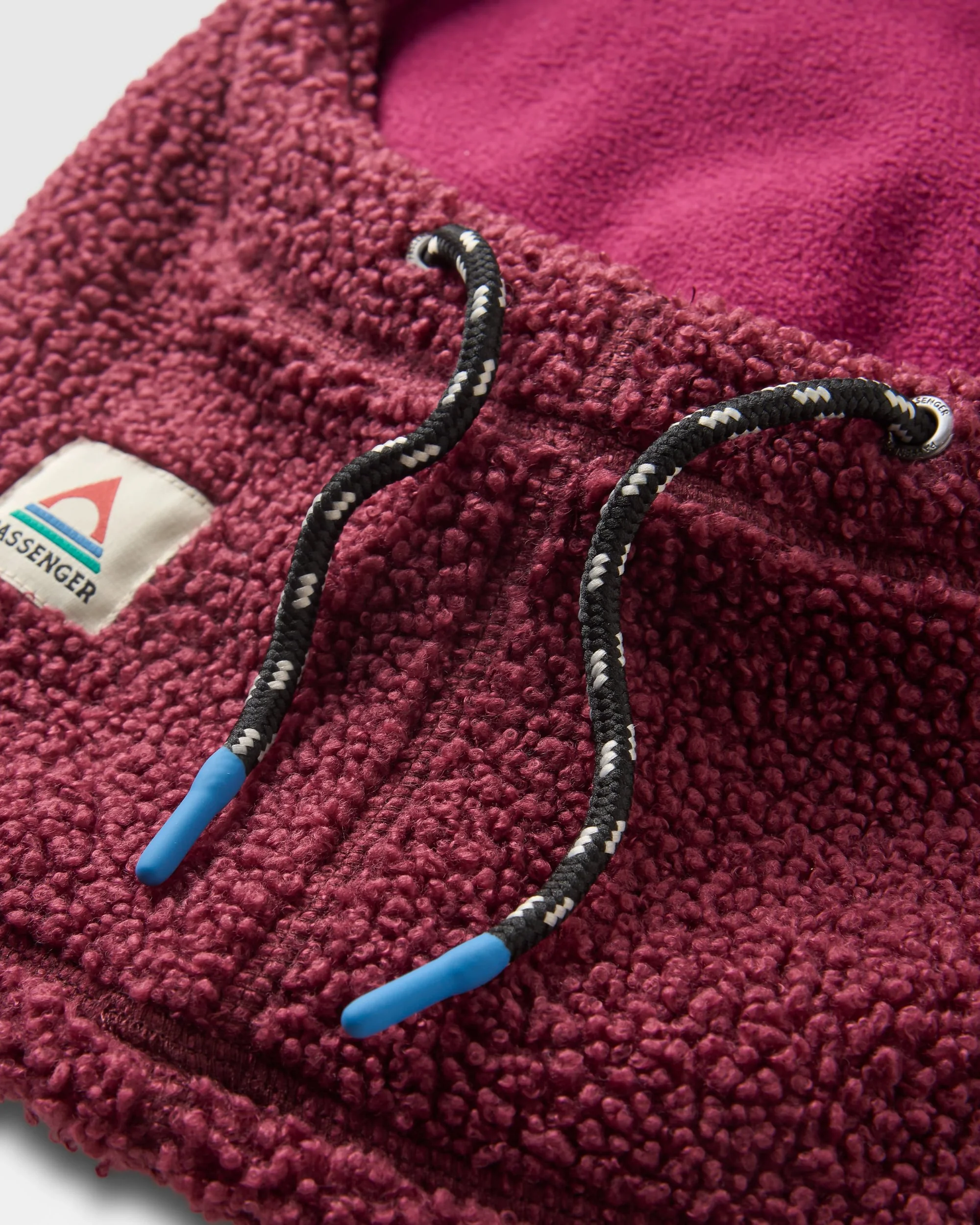 Snowdrift Fleece Hood - Fig - Image 3