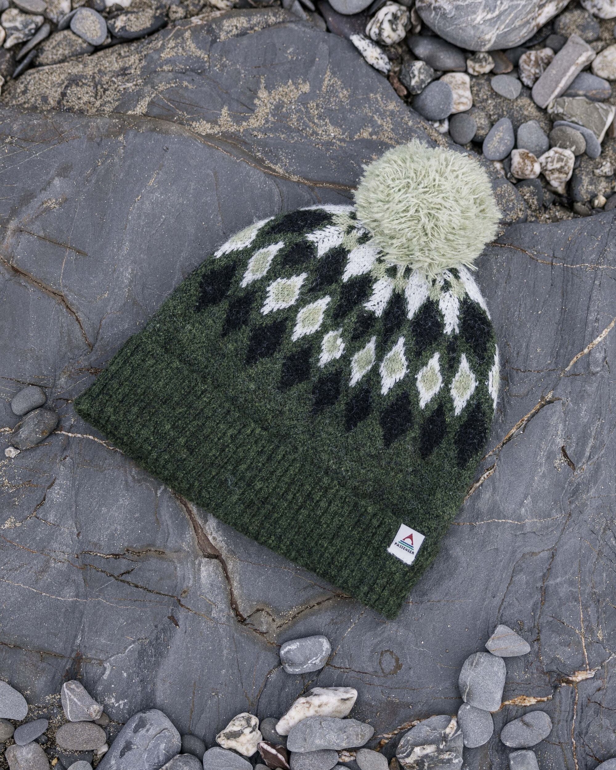 Snowdrop Bobble Hat - Khaki