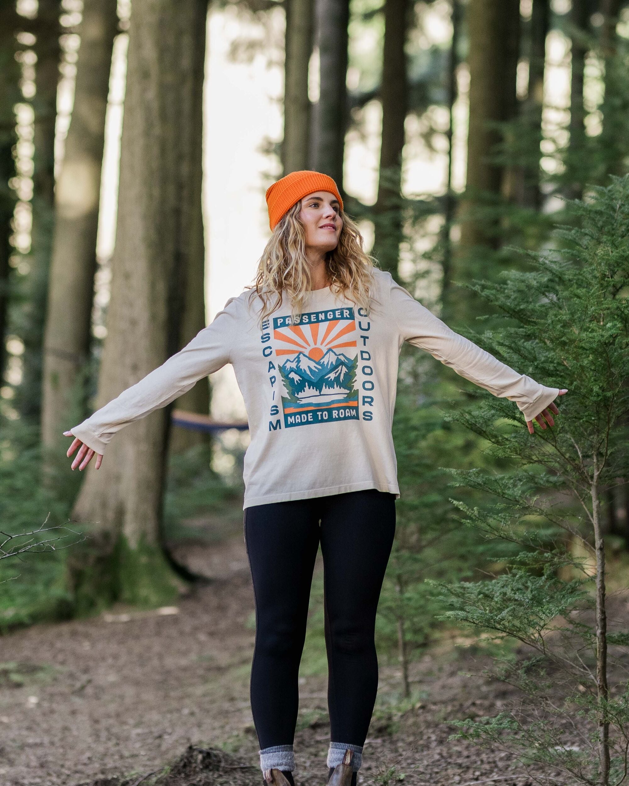 Solitude Oversized LS T-Shirt - Birch - Image 5