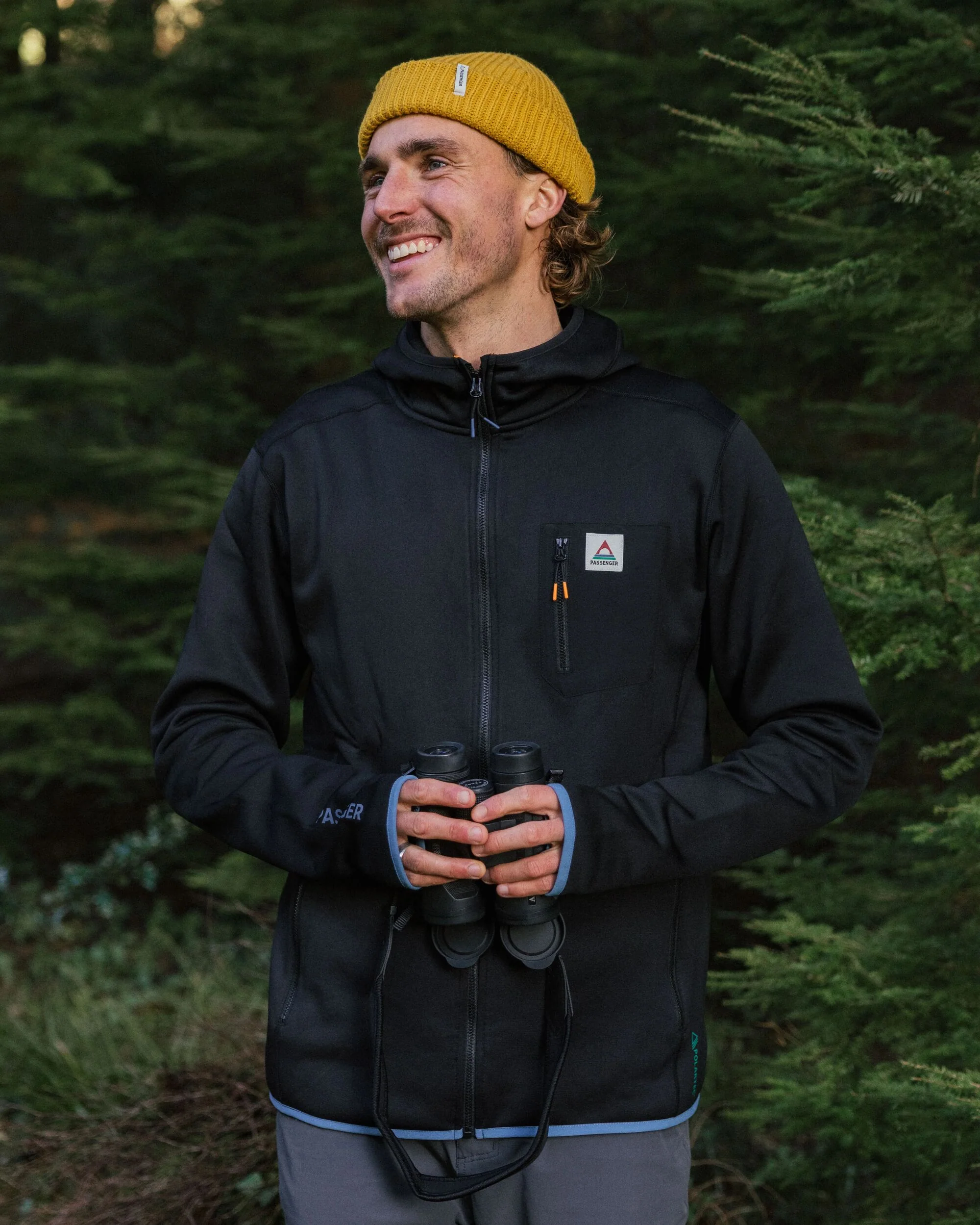 Solitude Polartec® Fleece Hoodie - Black
