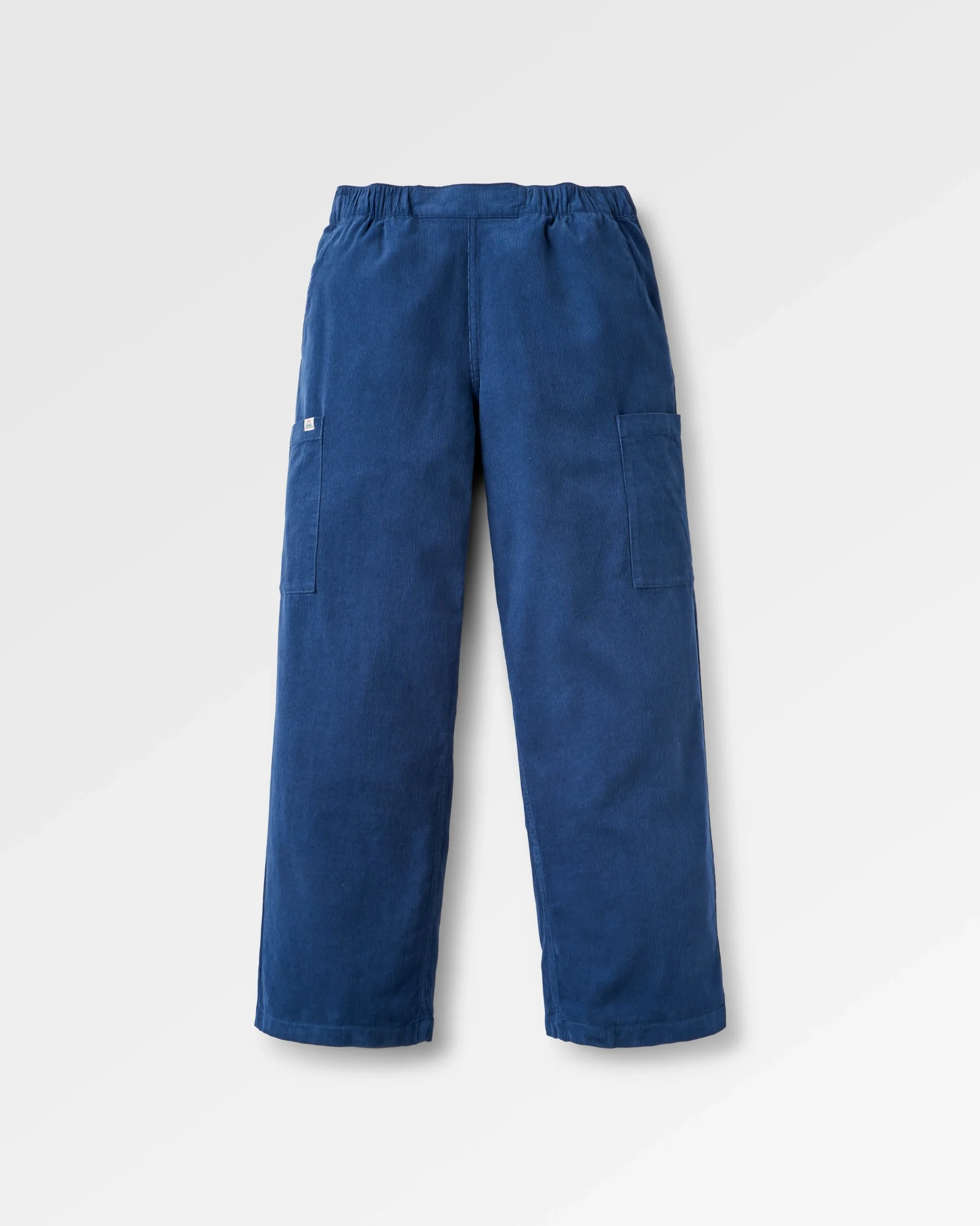 Someday Organic Cotton Corduroy Trouser - Dark Denim - Image 2