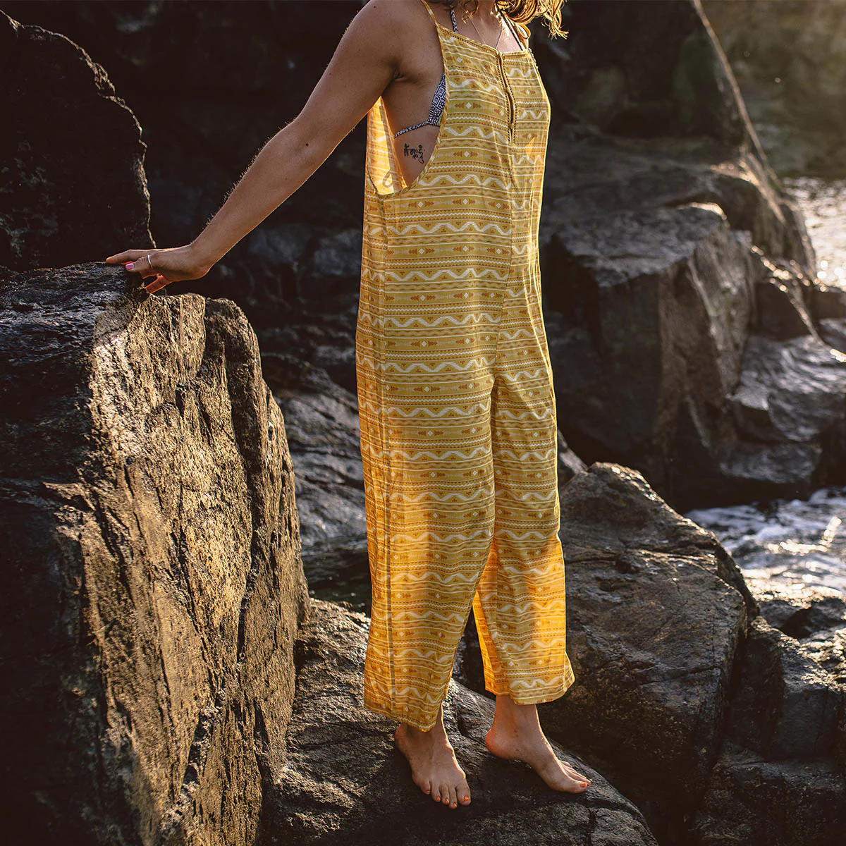 Spirit Jumpsuit - Ochre Yellow Sol - Image 3