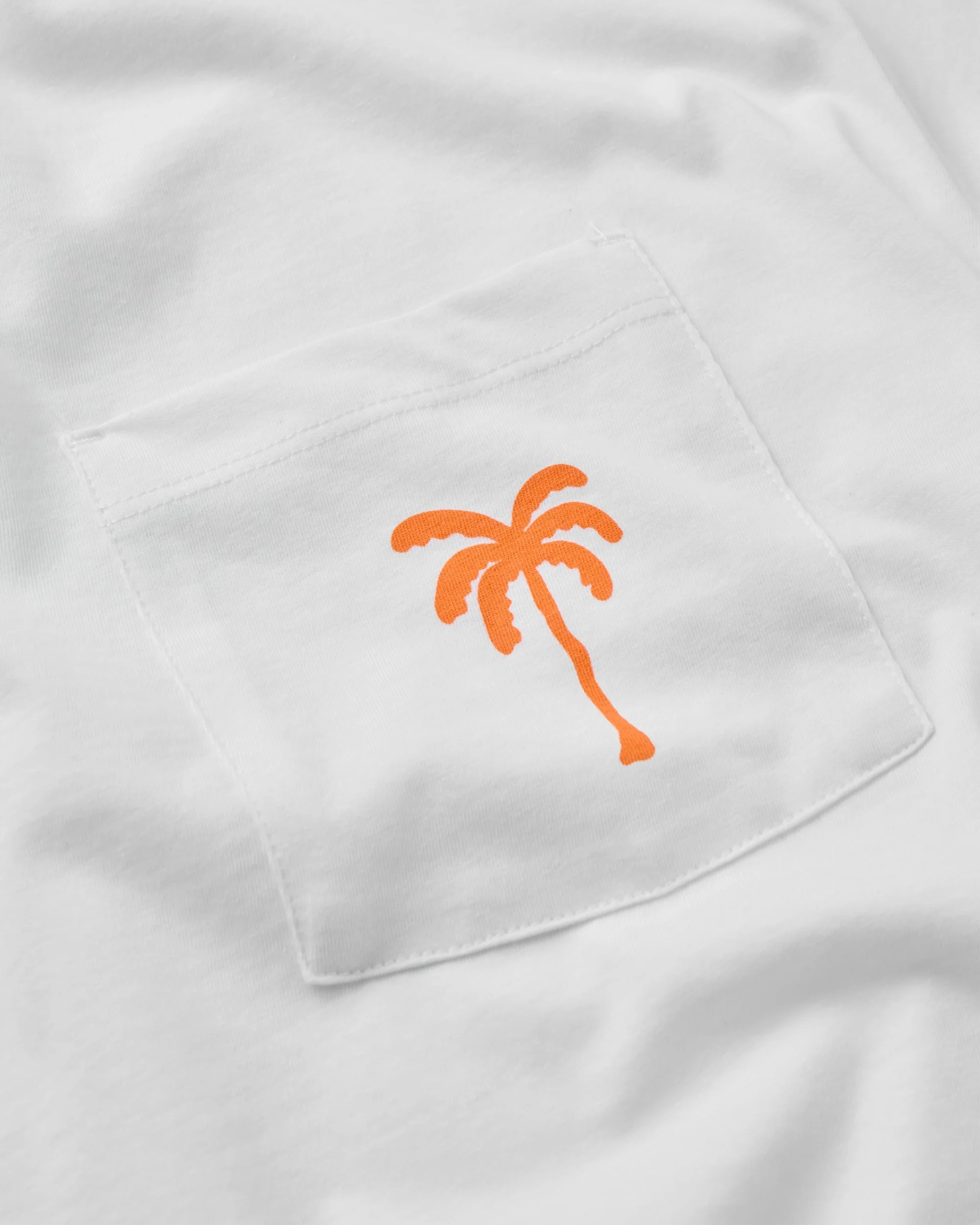 Stack Pocket T-Shirt - White - Image 3