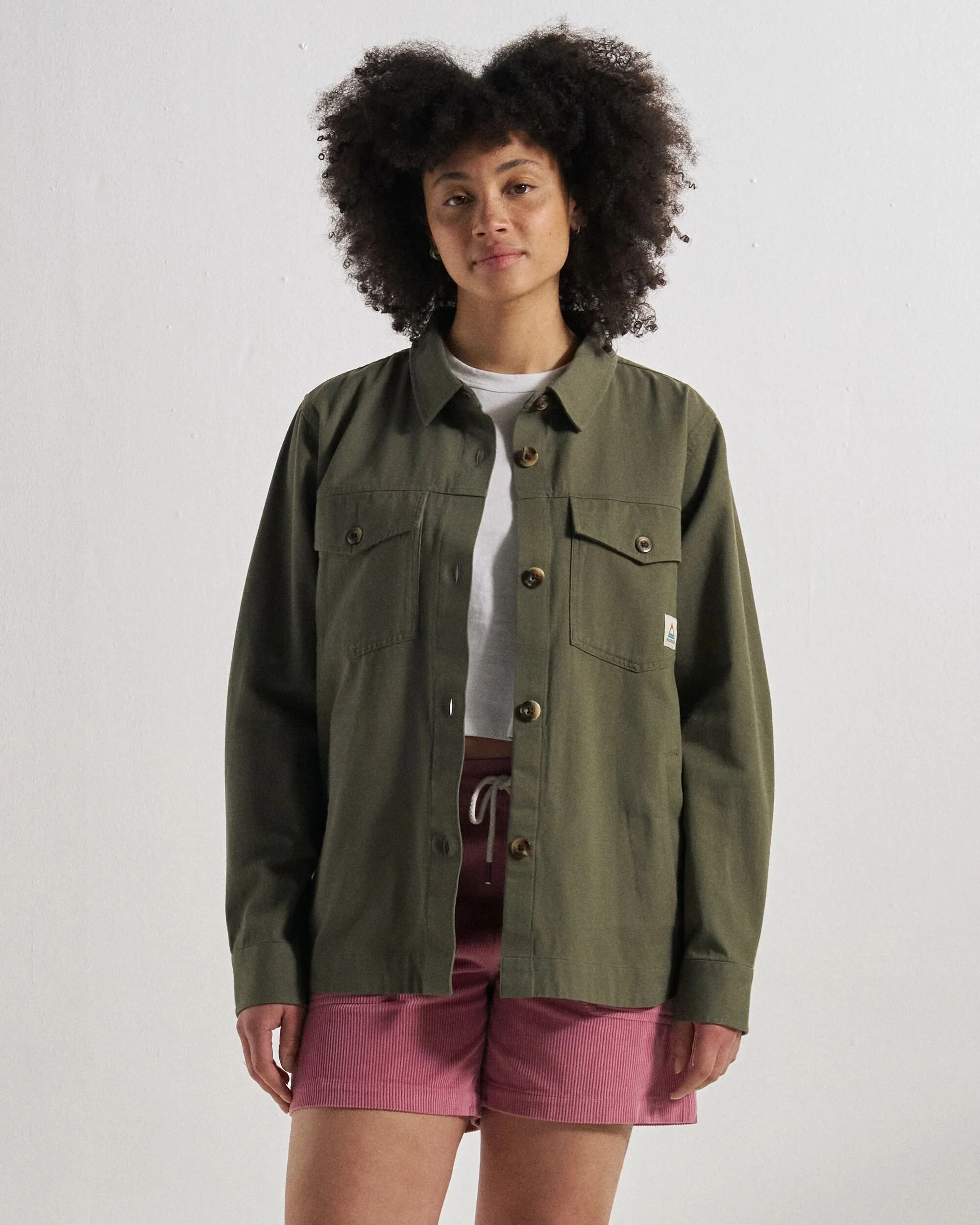 Stella LS Shirt - Dusty Olive - Image 3