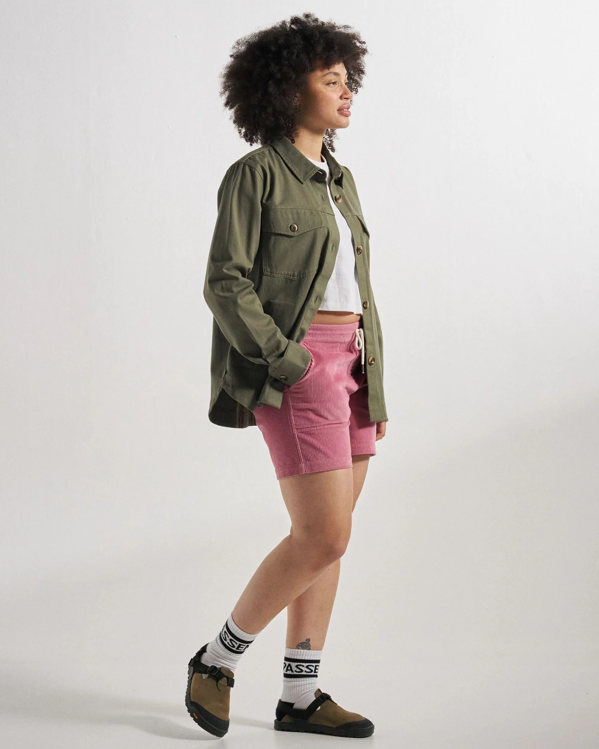 Stella LS Shirt - Dusty Olive - Image 7