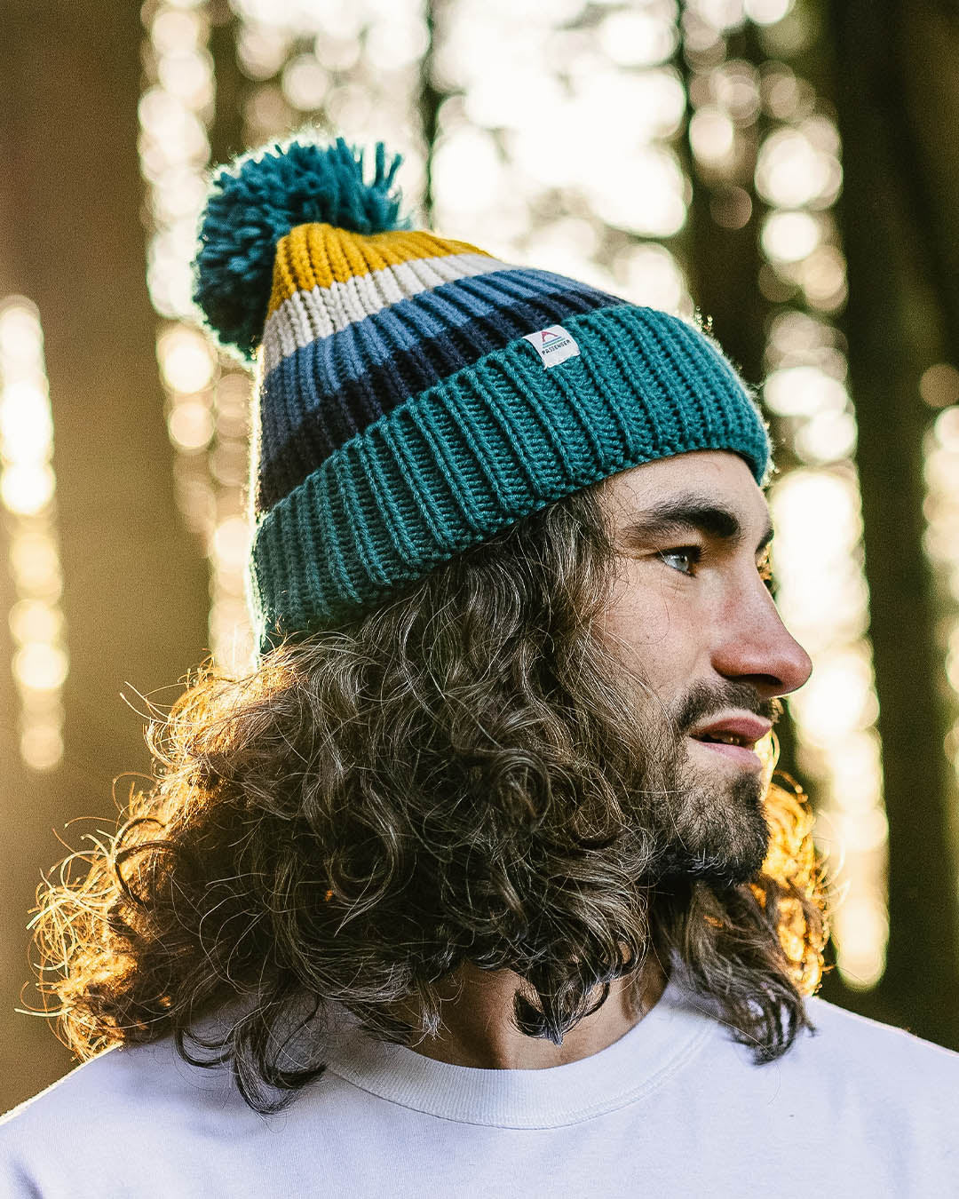 Summit Bobble Hat - Blue Coral - Image 8