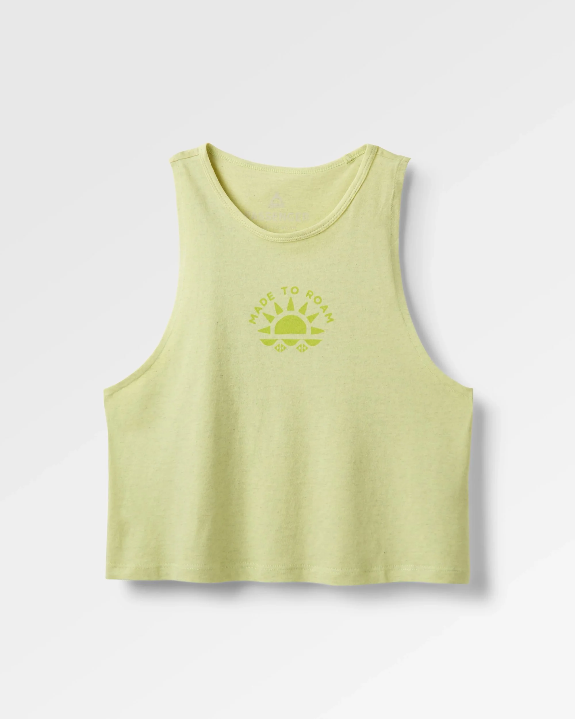 Sunburst Organic Vest - Soft Lime Juice - Image 2
