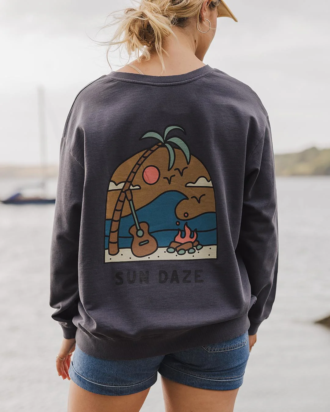 Sundaze Sweatshirt - Charcoal