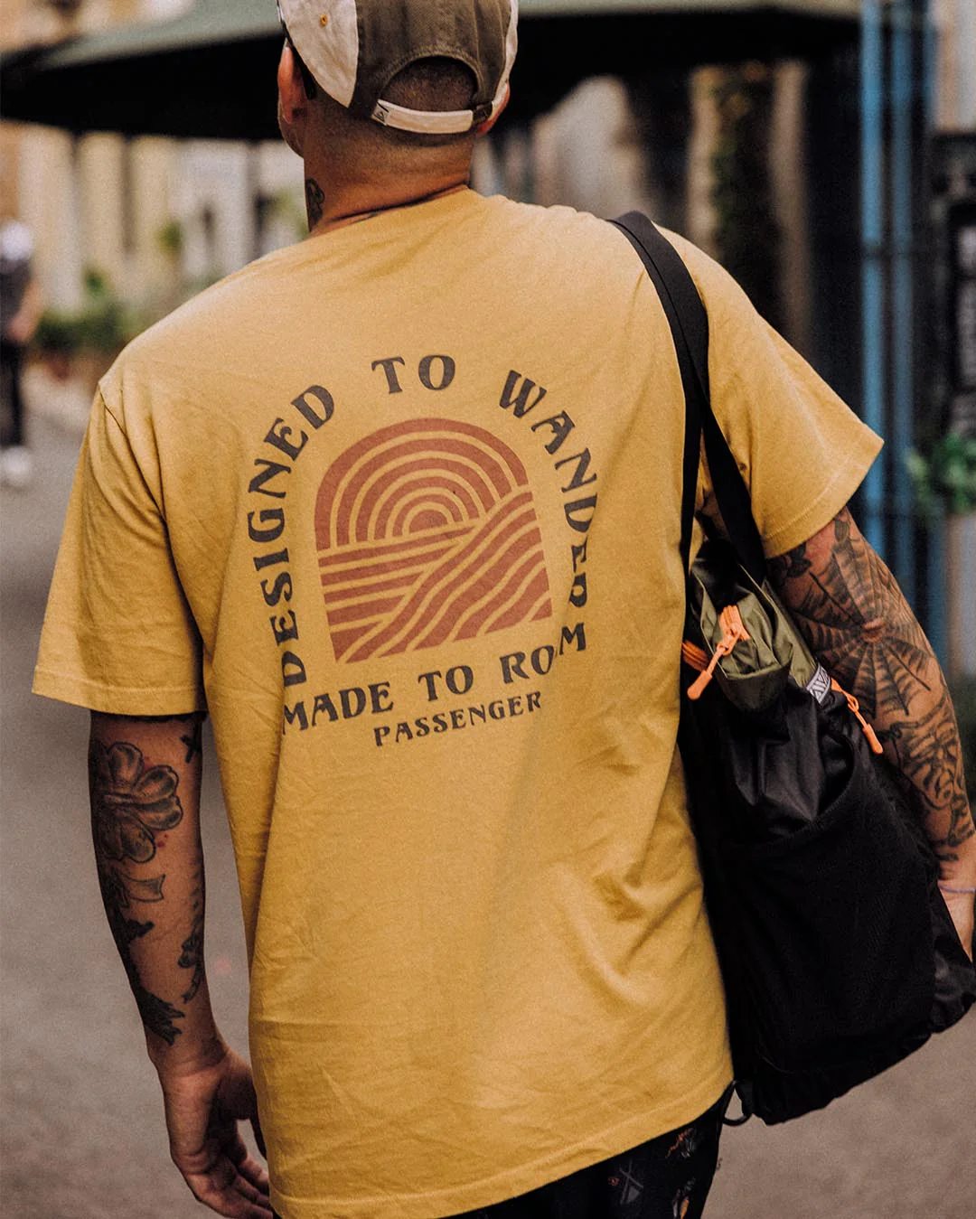 Sundown T-Shirt - Mustard Gold