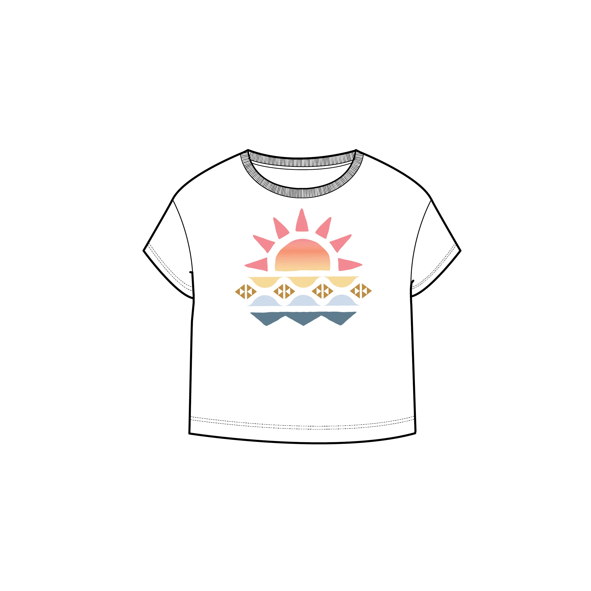 Sunray T-Shirt - White - Image 9