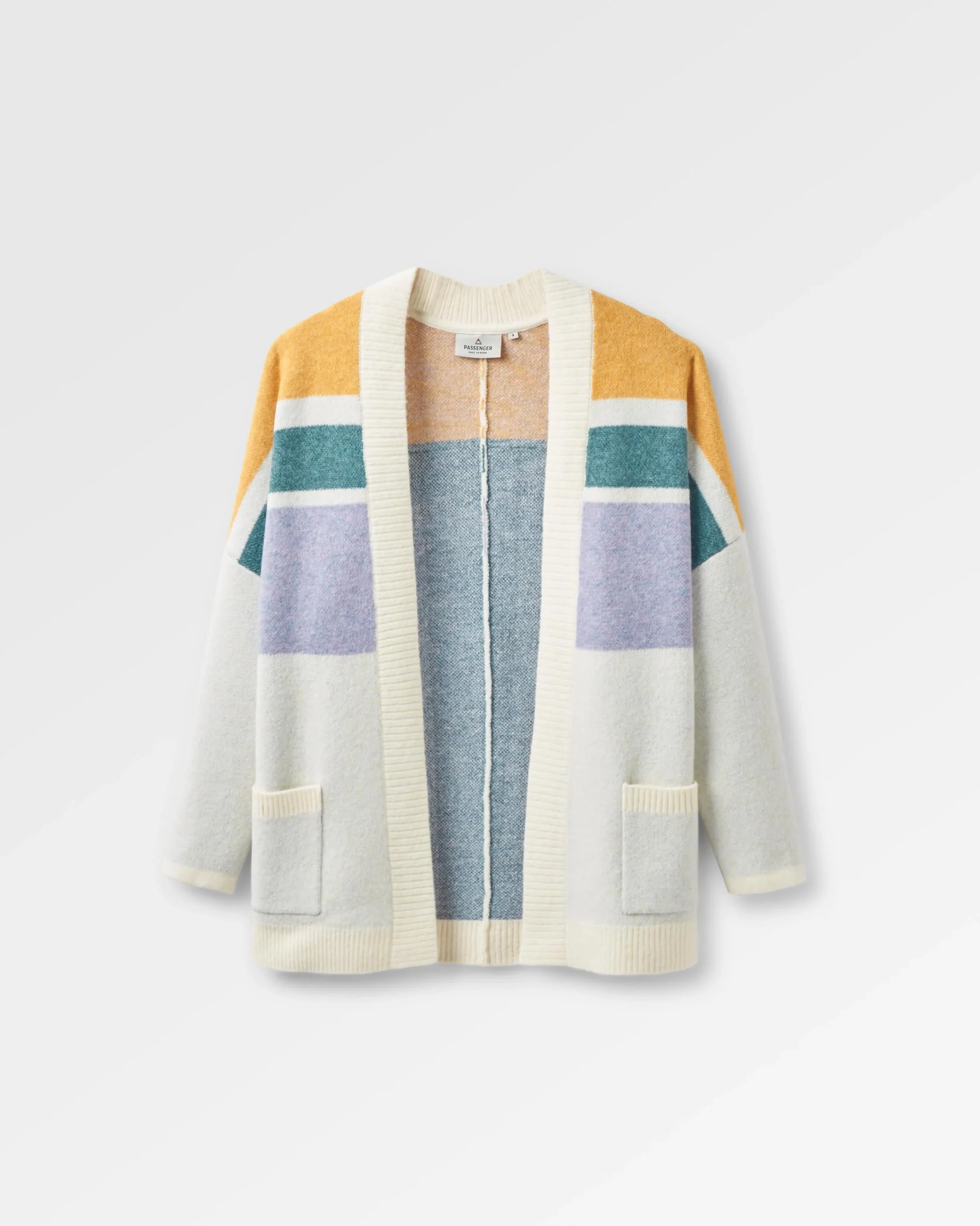 Sunsets Knitted Cardigan - Marshmallow - Image 6