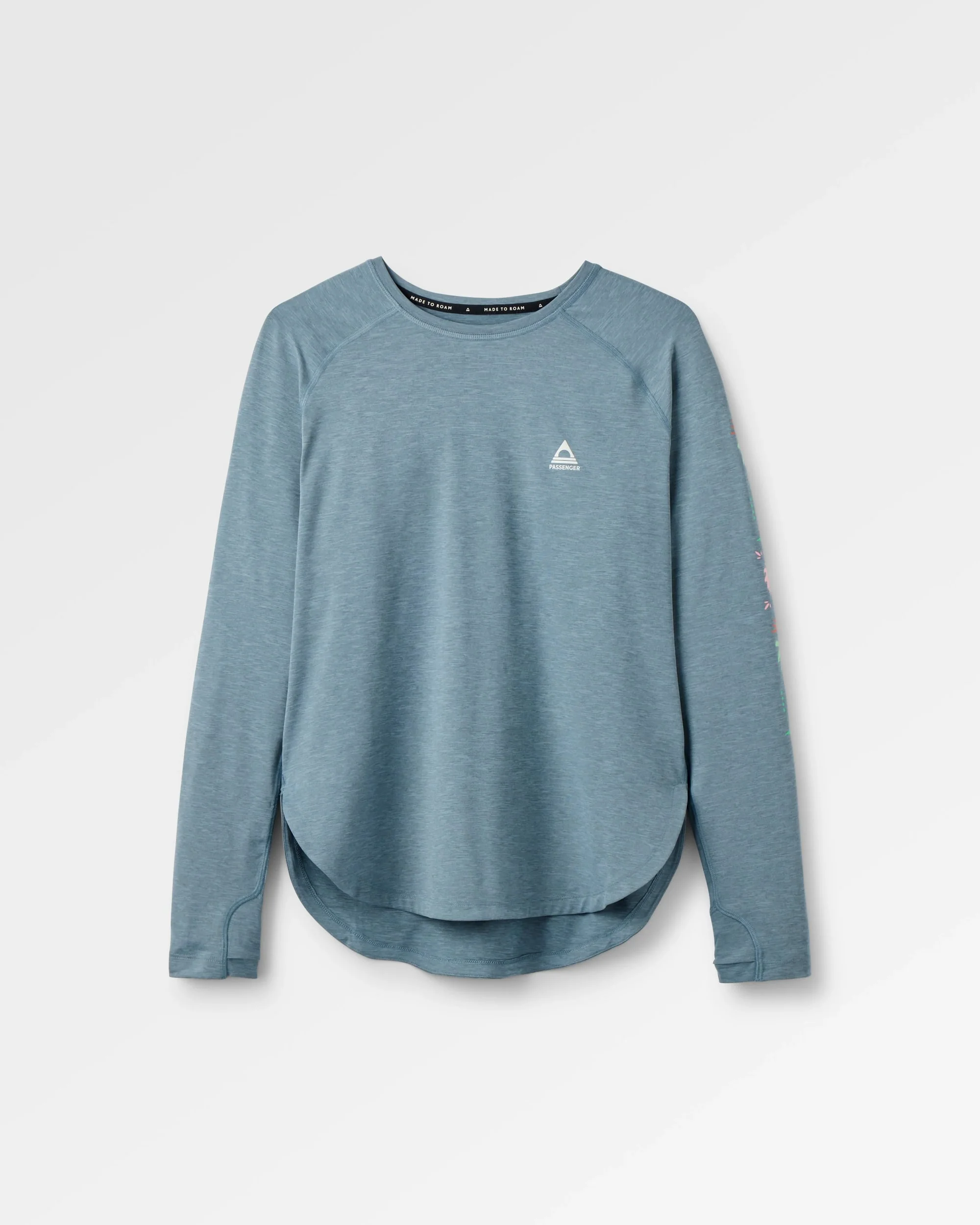 Sunvale Lightweight UPF50 LS T-Shirt - Storm Grey Marl