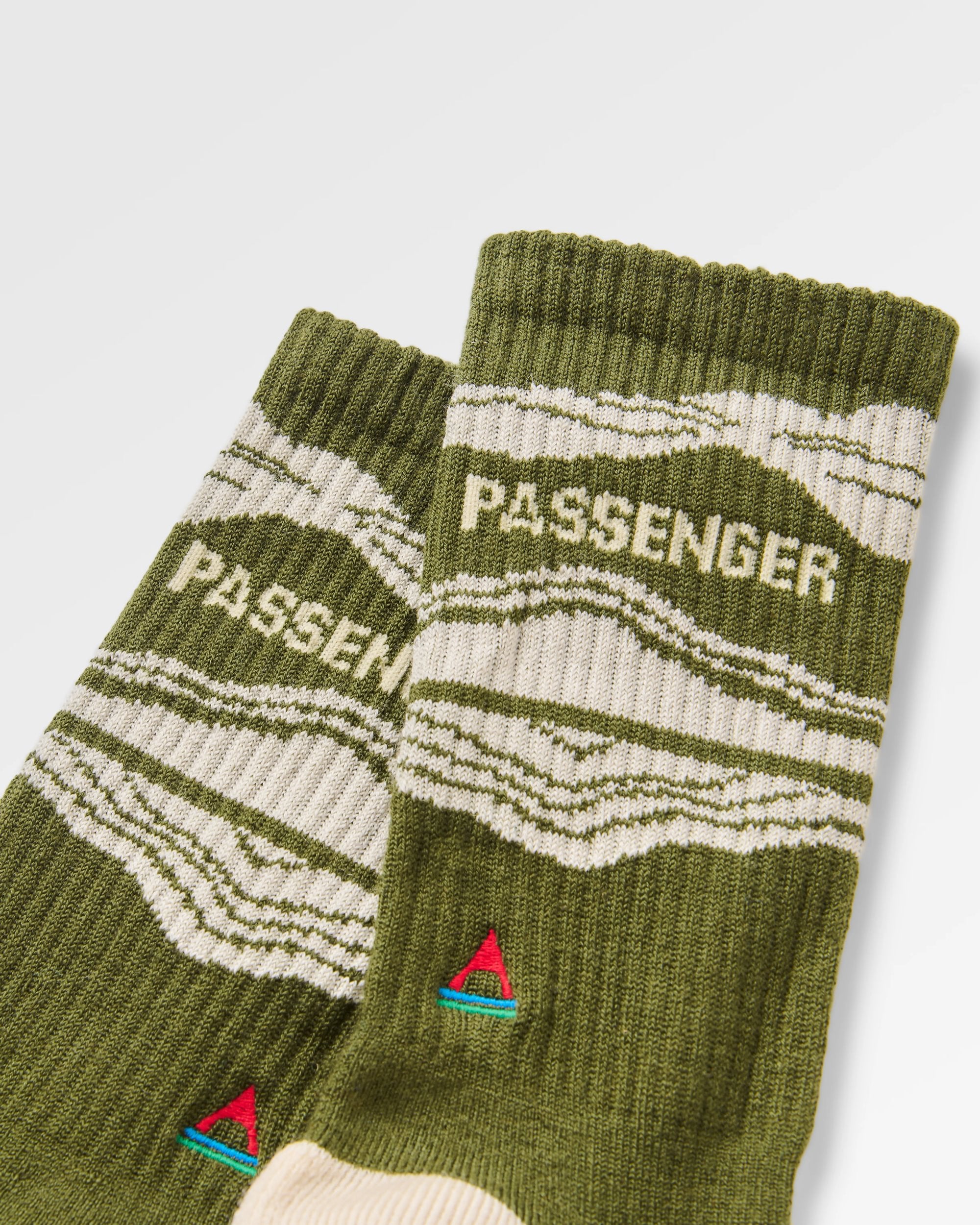 Tahola Merino Socks - Khaki - Image 2