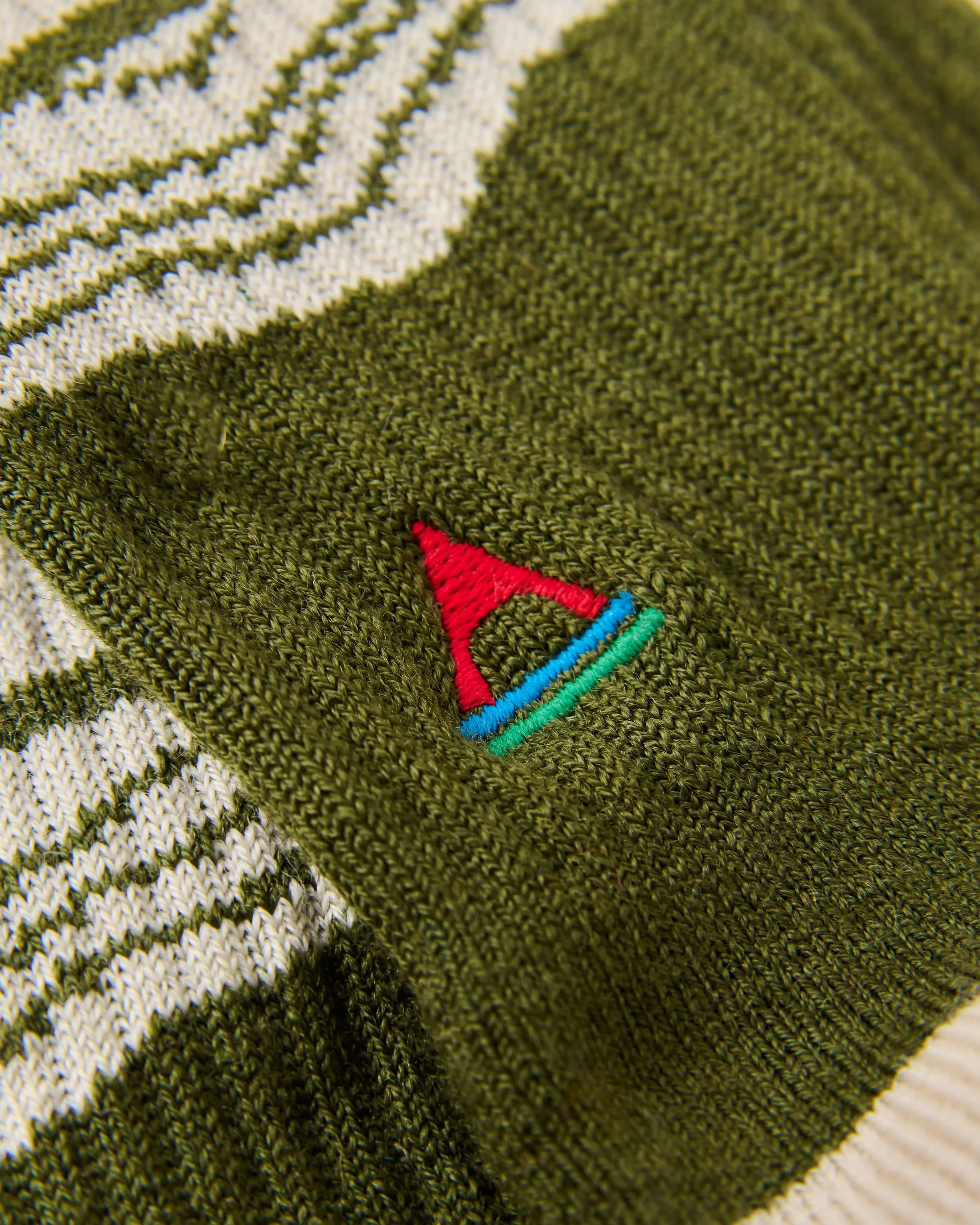 Tahola Merino Socks - Khaki - Image 4
