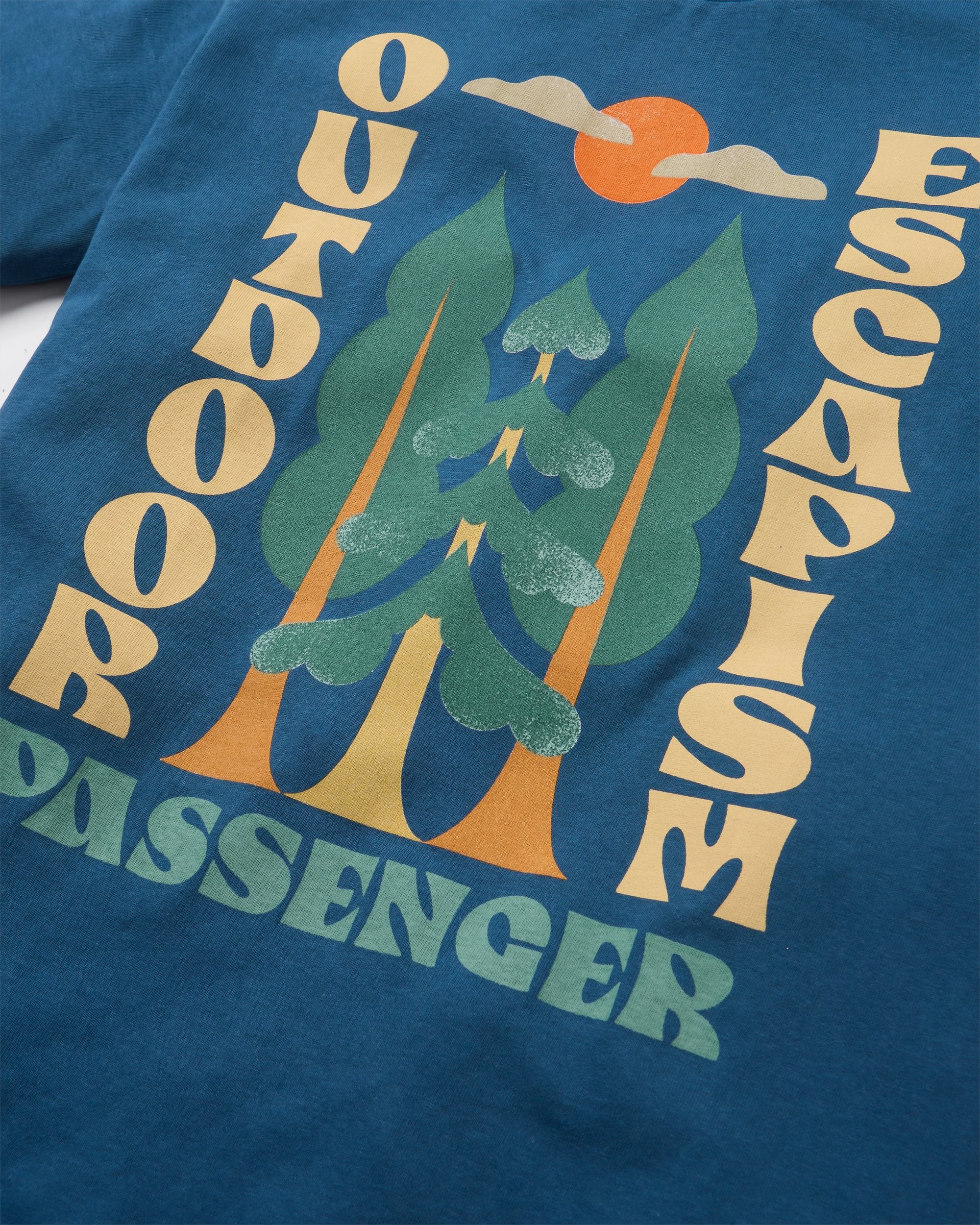Tall Pines Women's T-Shirt - Dark Denim - Image 2