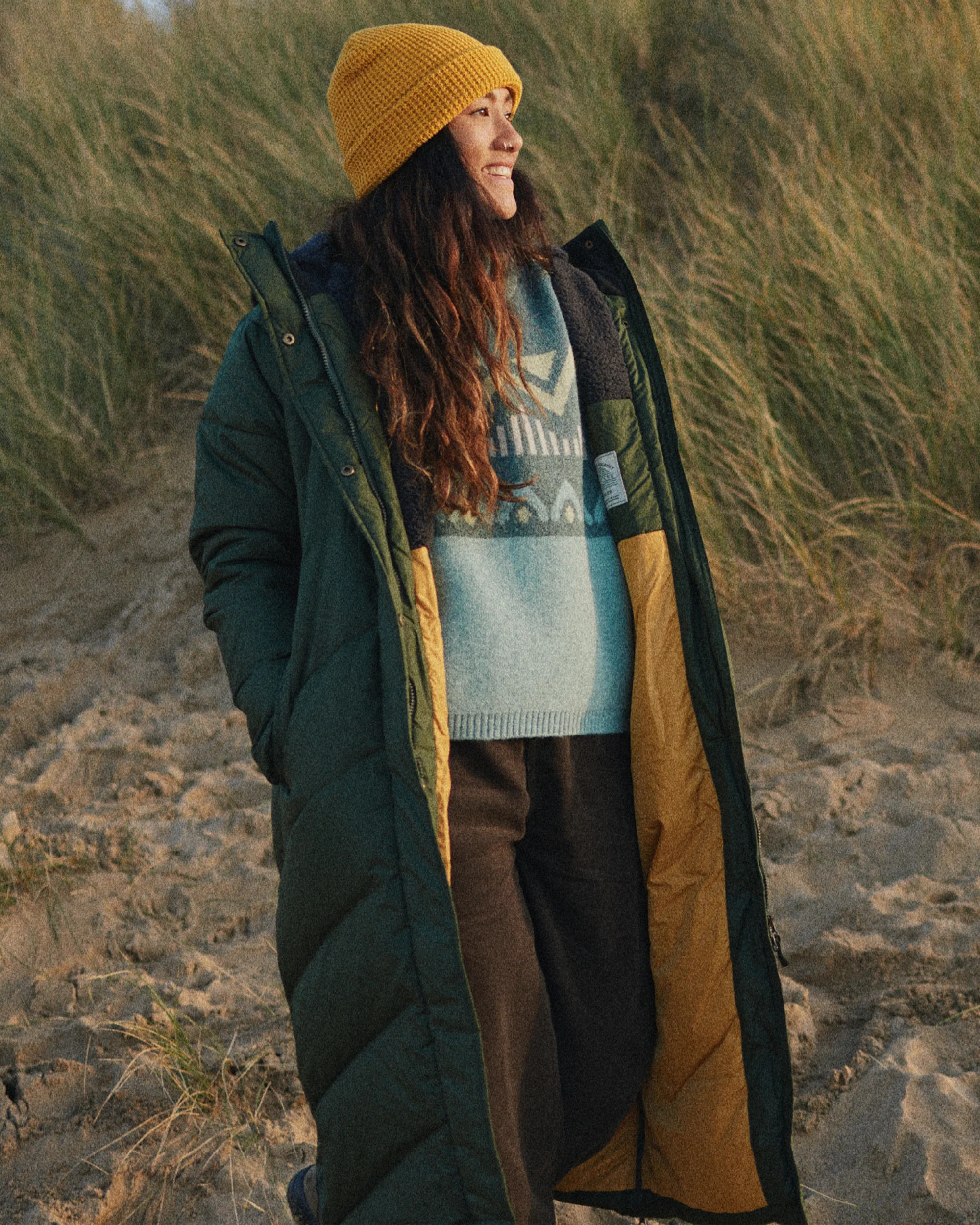 Tasman Long Insulated Jacket - Fir Tree - Image 4