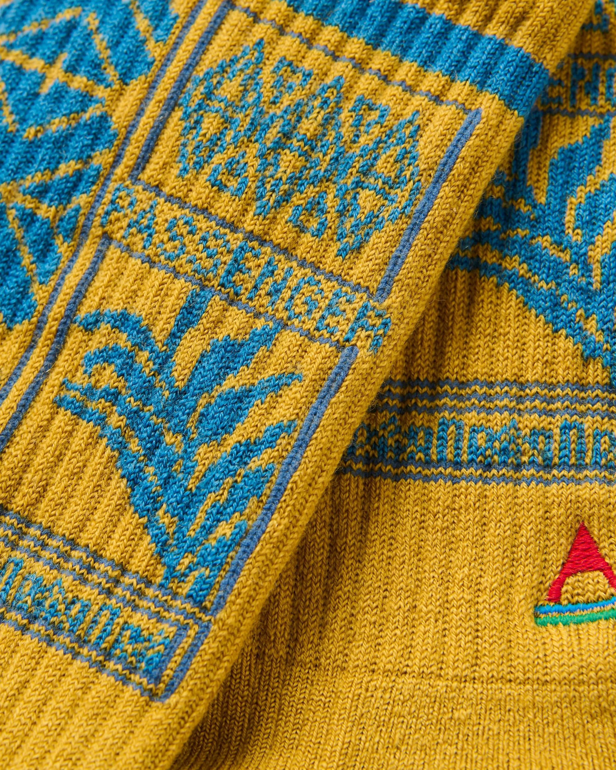 Thuring Merino Socks - Mustard Yellow - Image 4