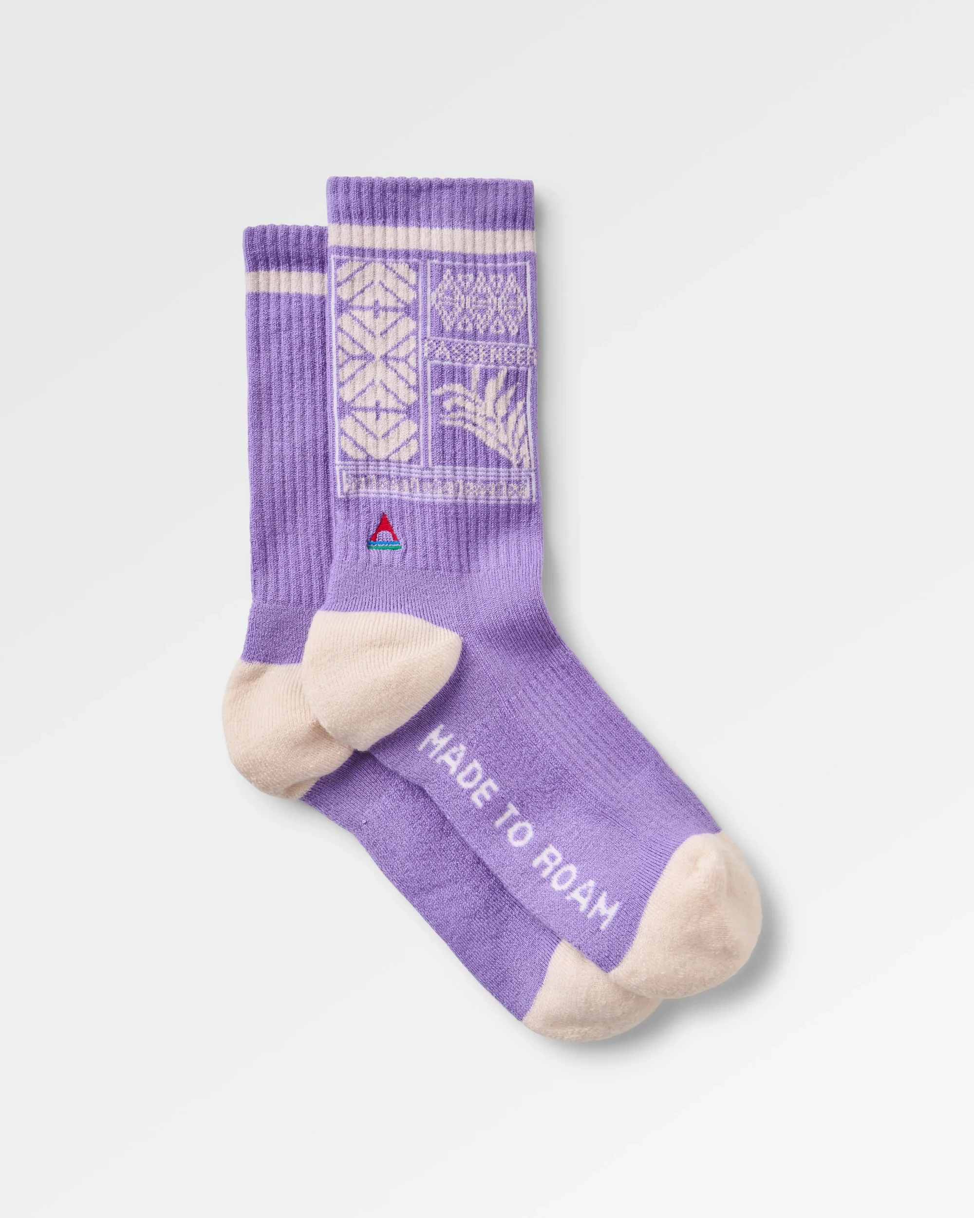 Thuring Merino Socks - Purple Haze