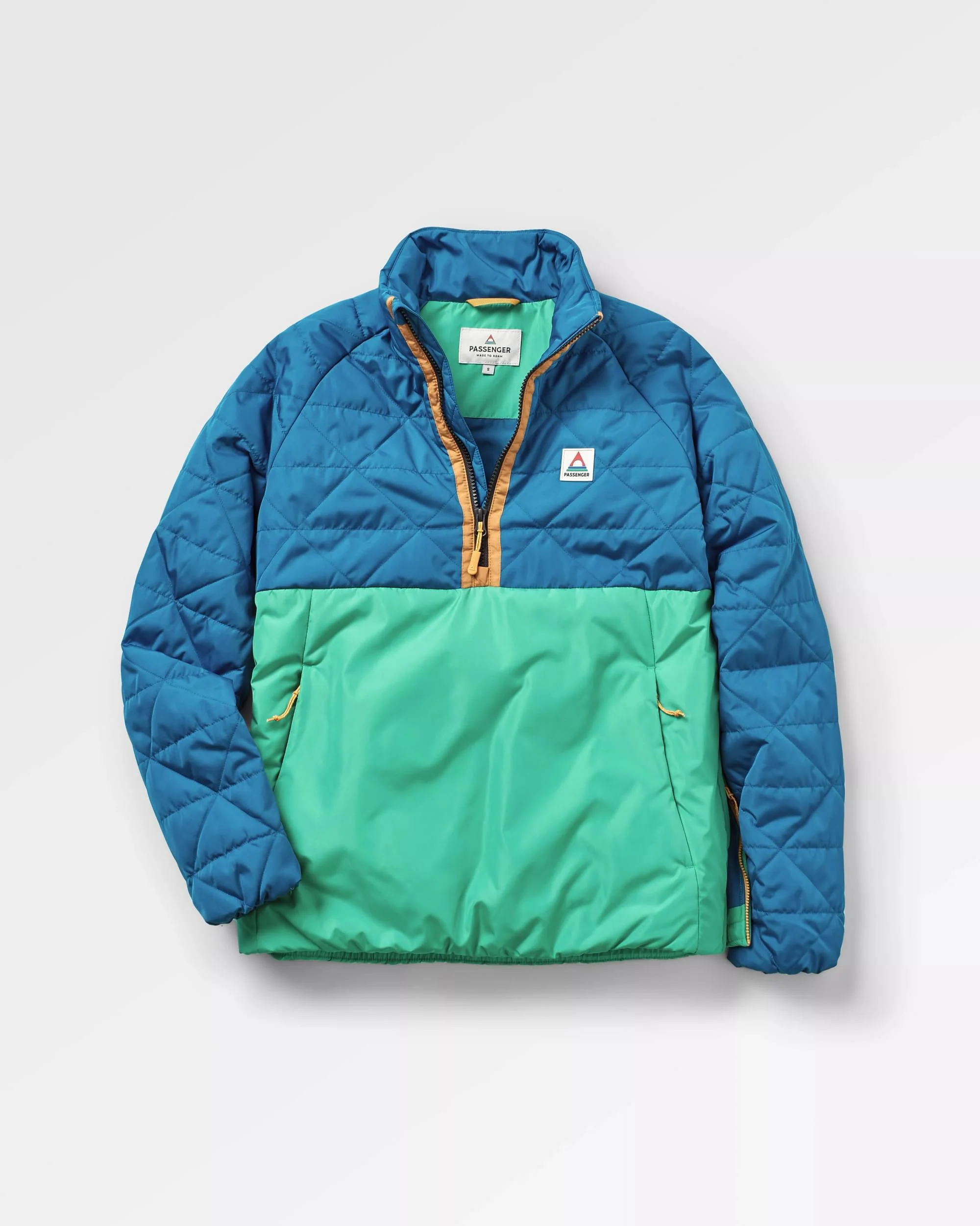 Trace Thermore® Insulated Jacket - Corsair Blue/ Jungle Green