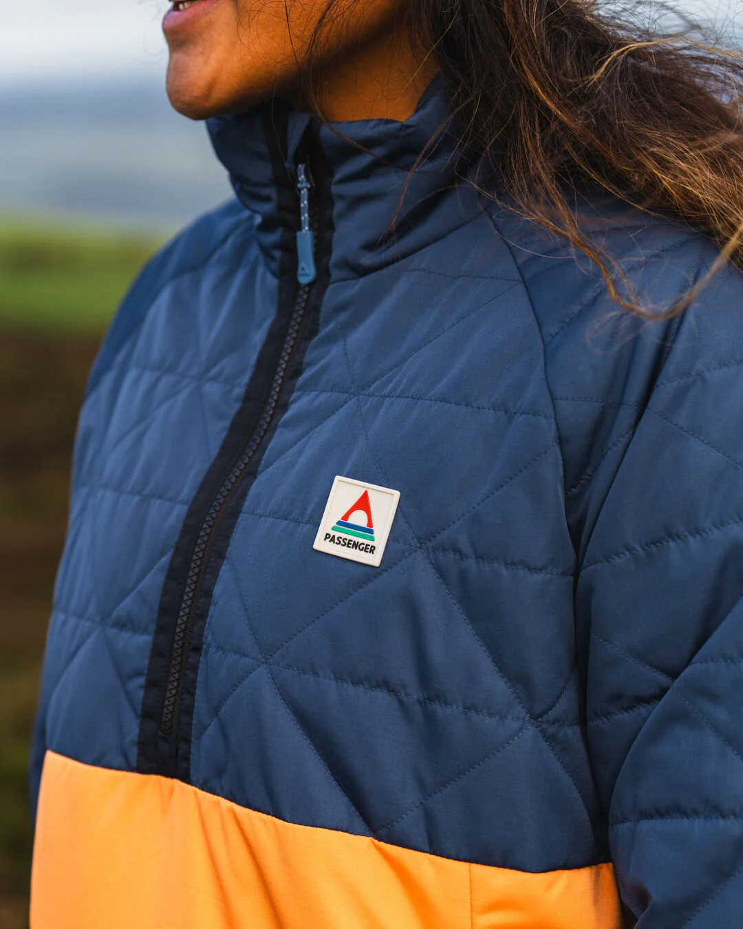 Trace Thermore® Insulated Jacket - Dark Denim/ Apricot - Image 3