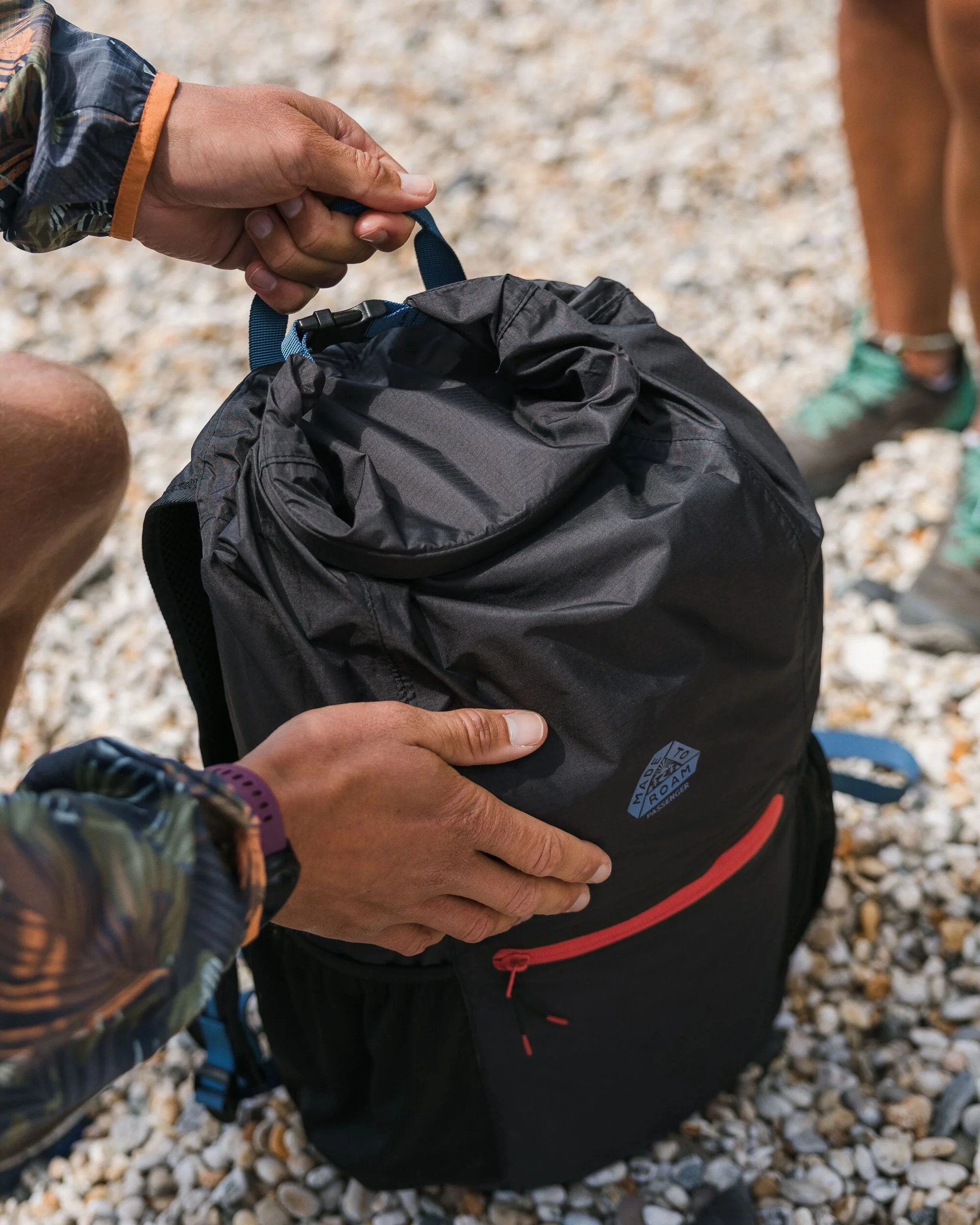 Trail Light Packable Backpack - Black - Image 12