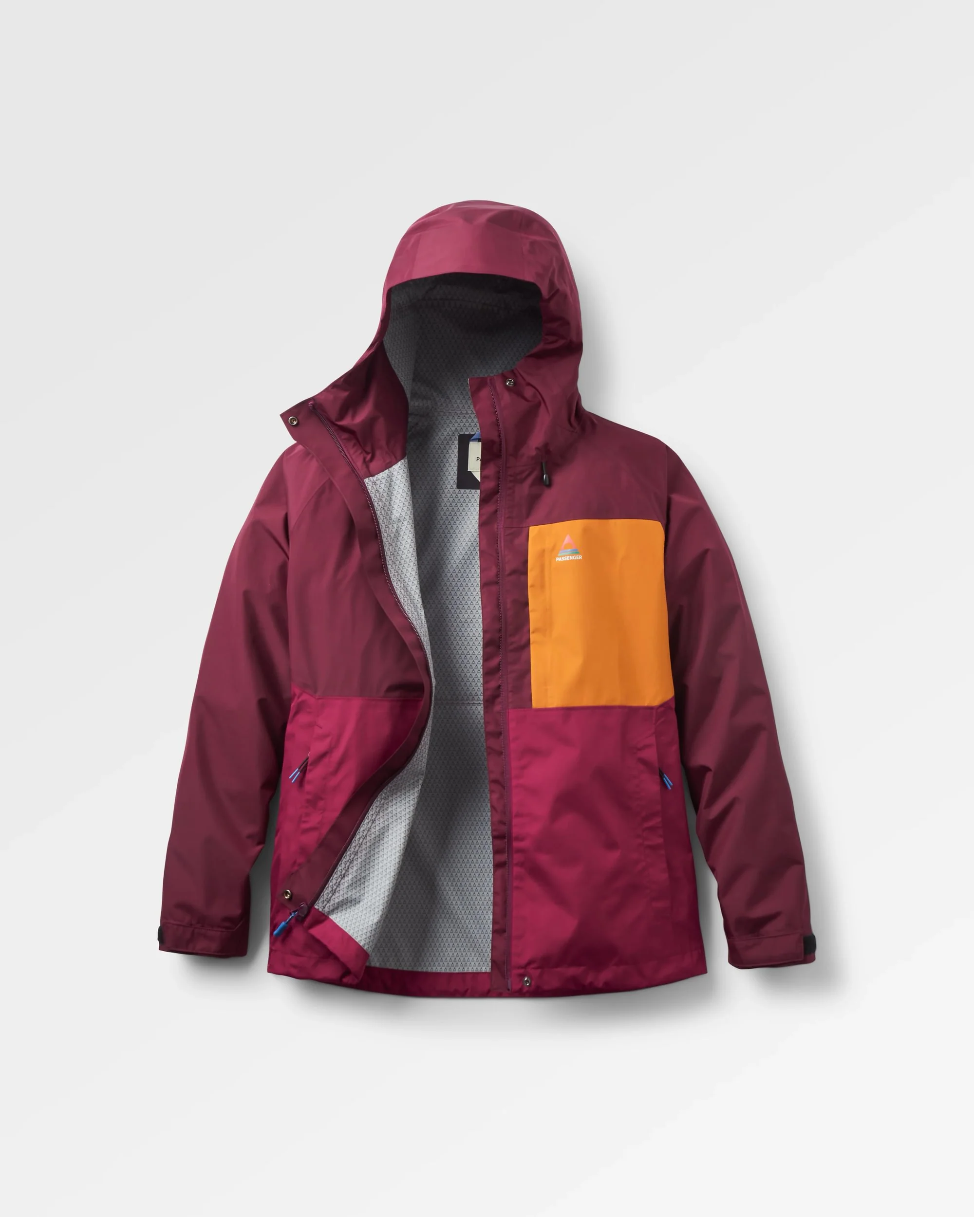 Trailscape Women's Waterproof Jacket - Fig/Wild Berry - Image 2
