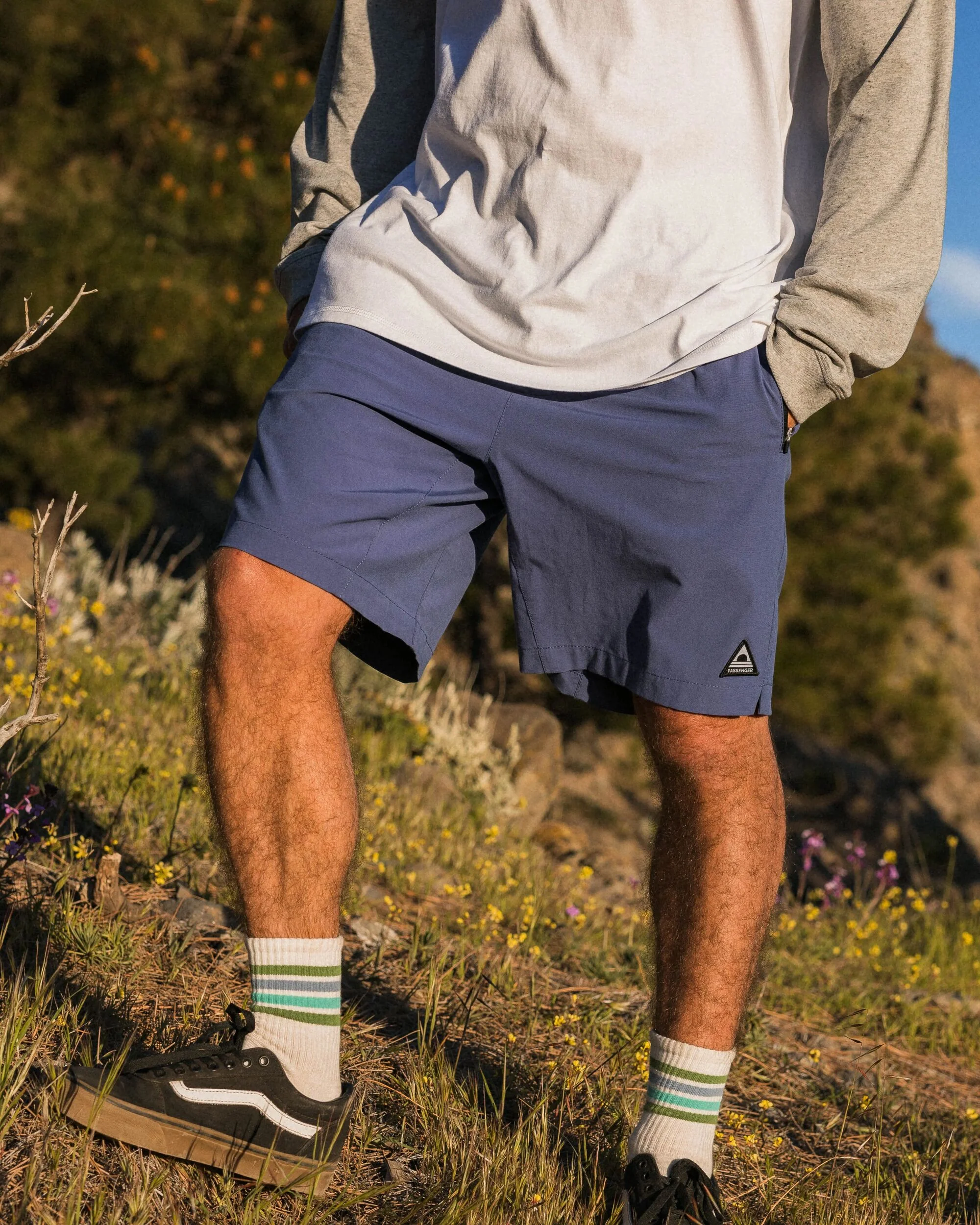 Traveller All Purpose Short - Purple Indigo
