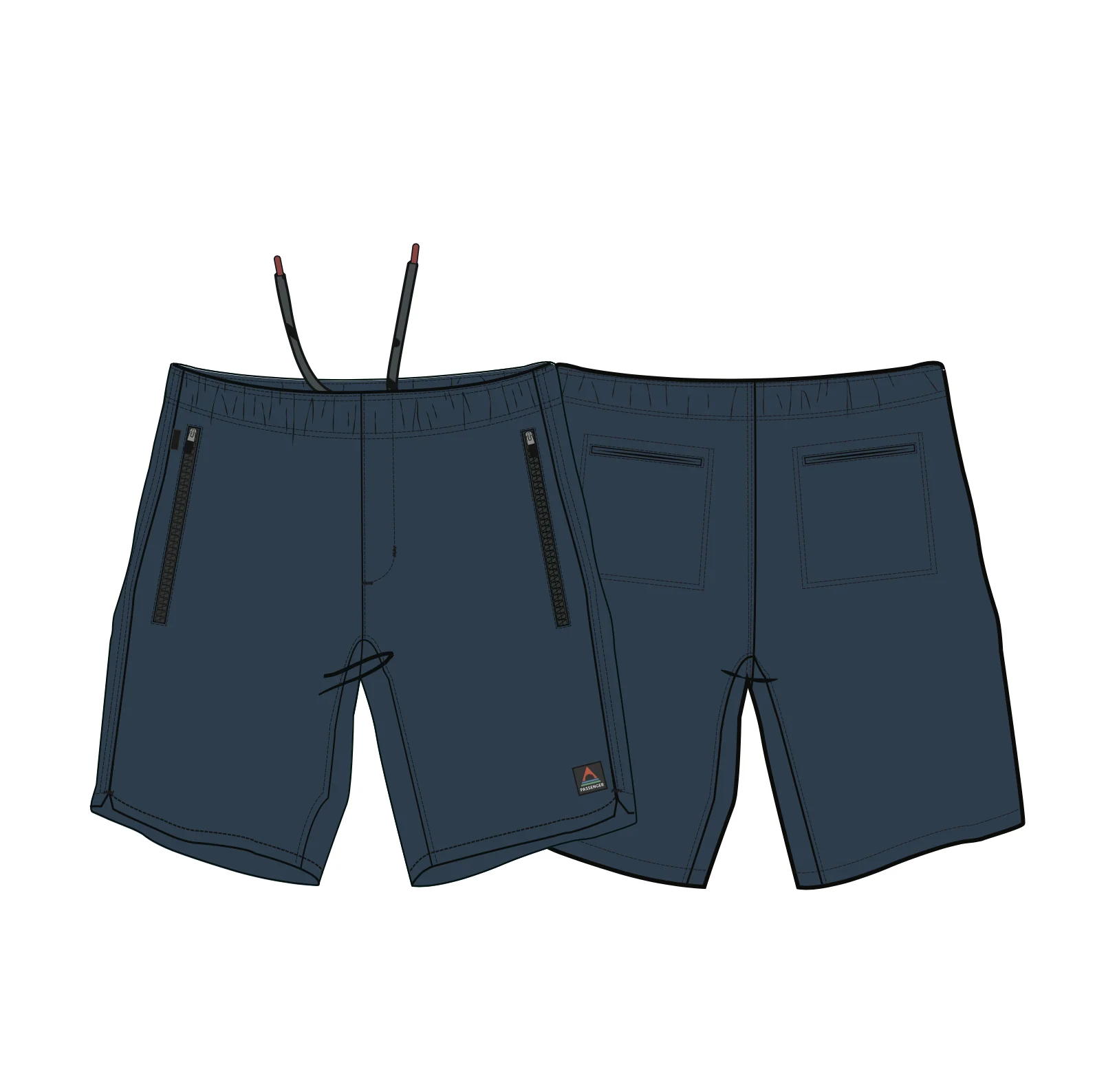 Traveller All Purpose Short - Dark Denim - Image 7