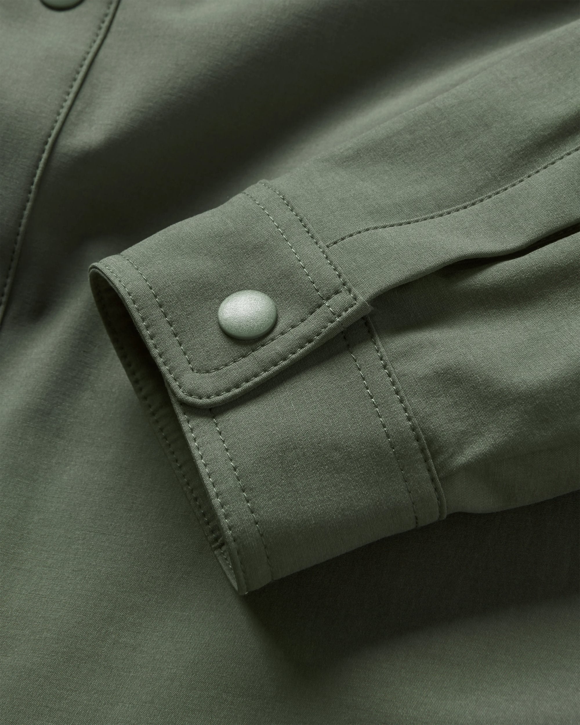 Traveller Stretch Shirt - Khaki - Image 10