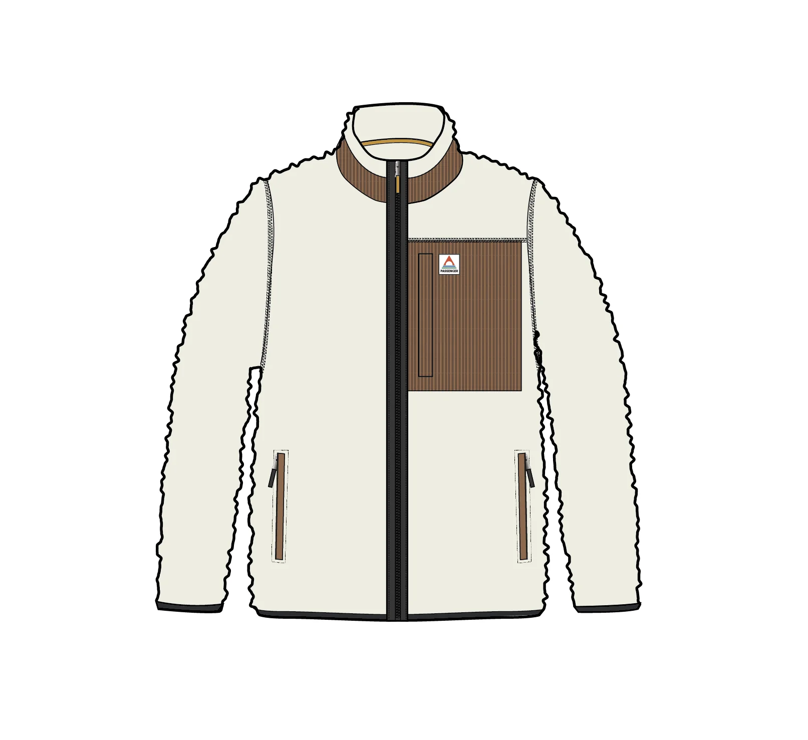 Trekker Deep-Pile Sherpa Fleece - Warm Ivory - Image 11