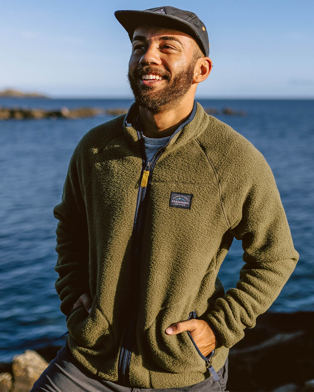 Tripper Full Zip Sherpa Fleece - Khaki
