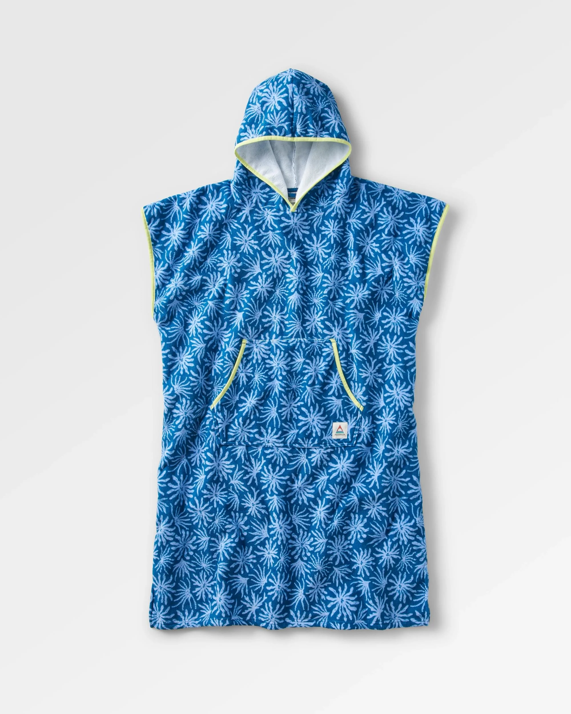 Tulum Towel Poncho - Seaweed Blue Steel