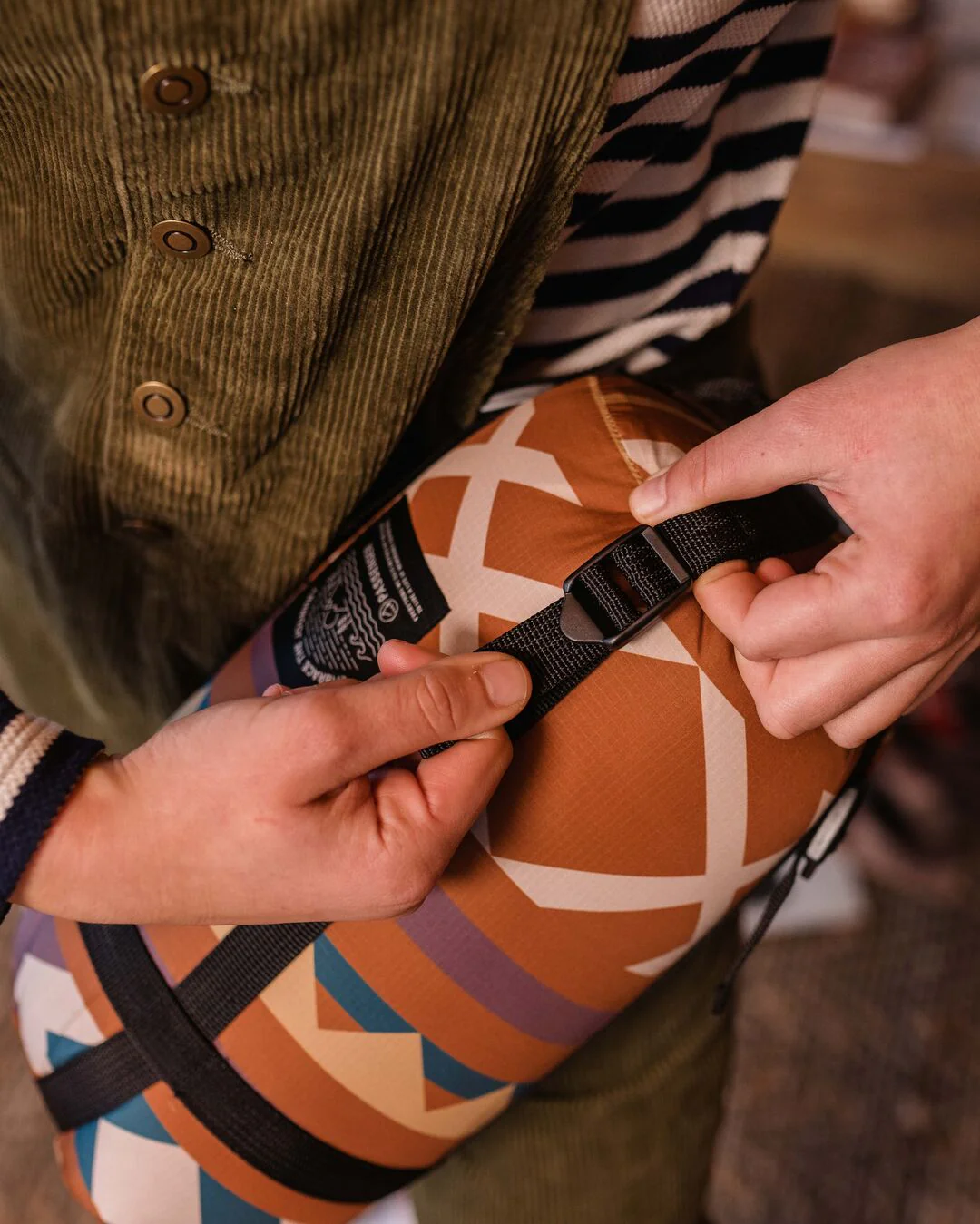 Twilight Sleeping Bag - Ginger Paddle Geo - Image 13